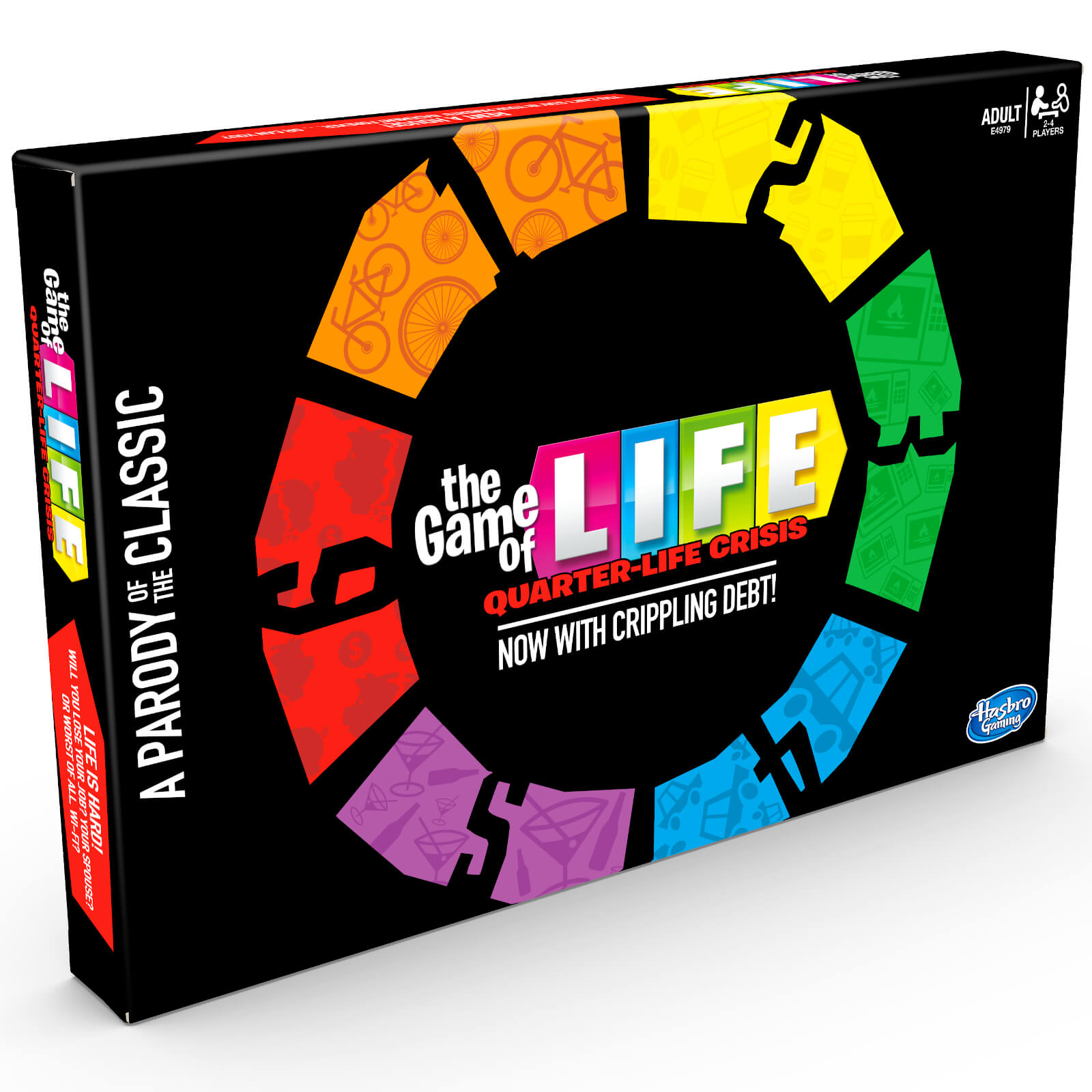Hasbro The Game Of Life Board Game Quarter Life Crisis Toys