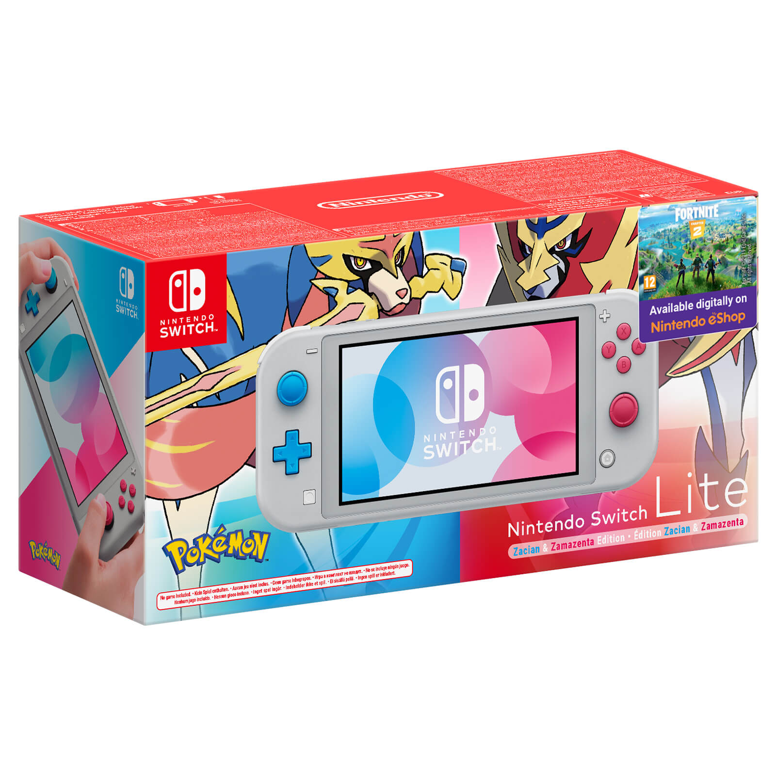 Nintendo Switch Lite Zacian Zamazenta Edition Nintendo Official Uk Store
