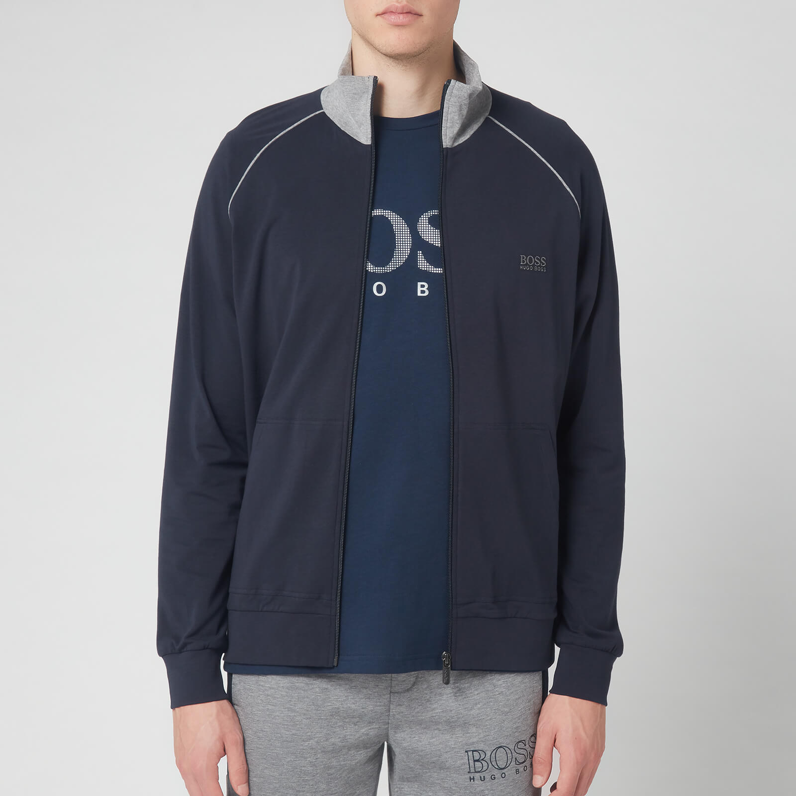 hugo boss men's zip jacket