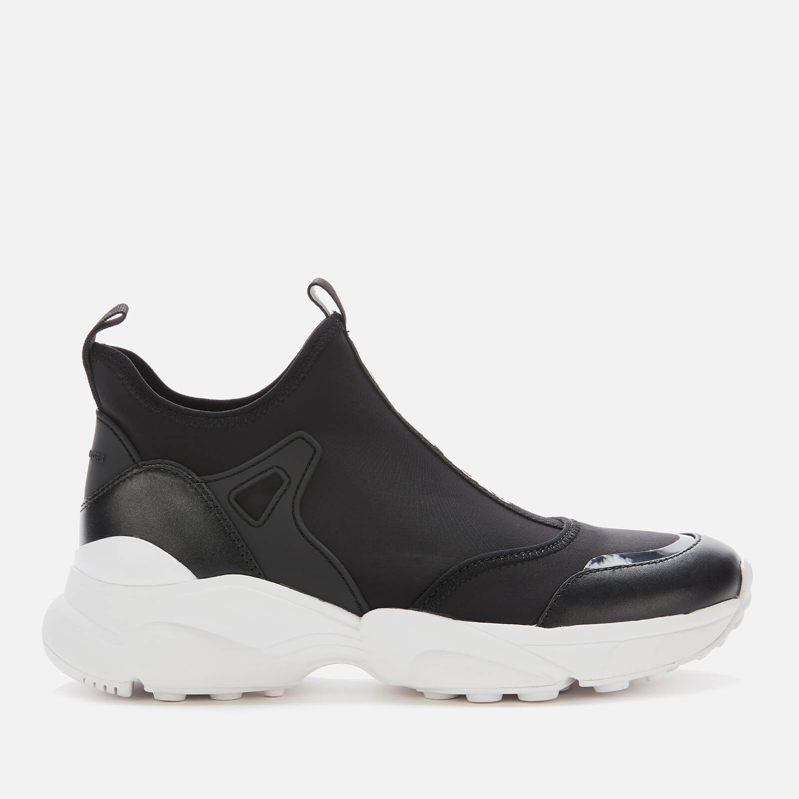 michael kors black slip on trainers