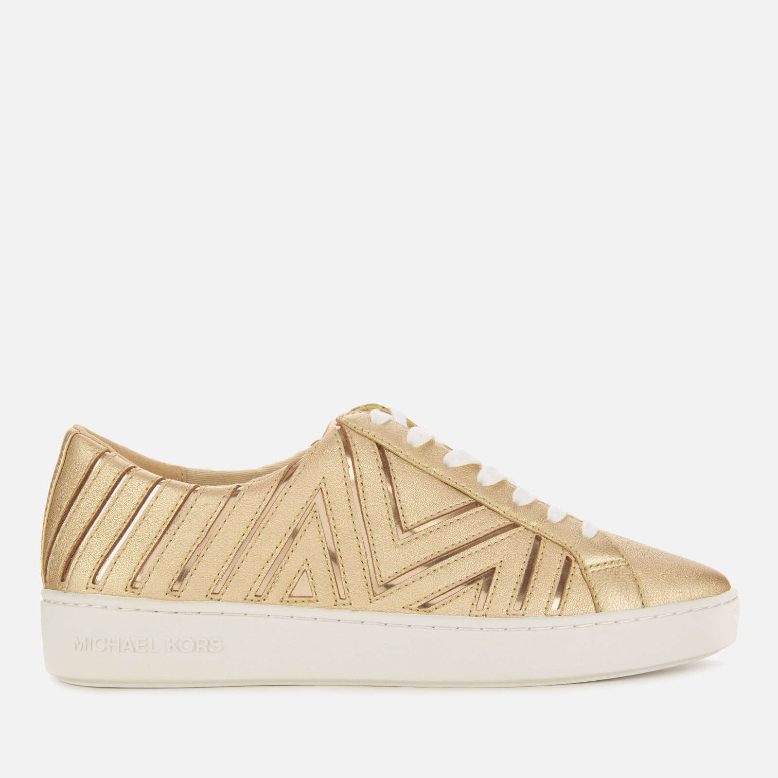 Whitney Low Top Trainers - Pale Gold 