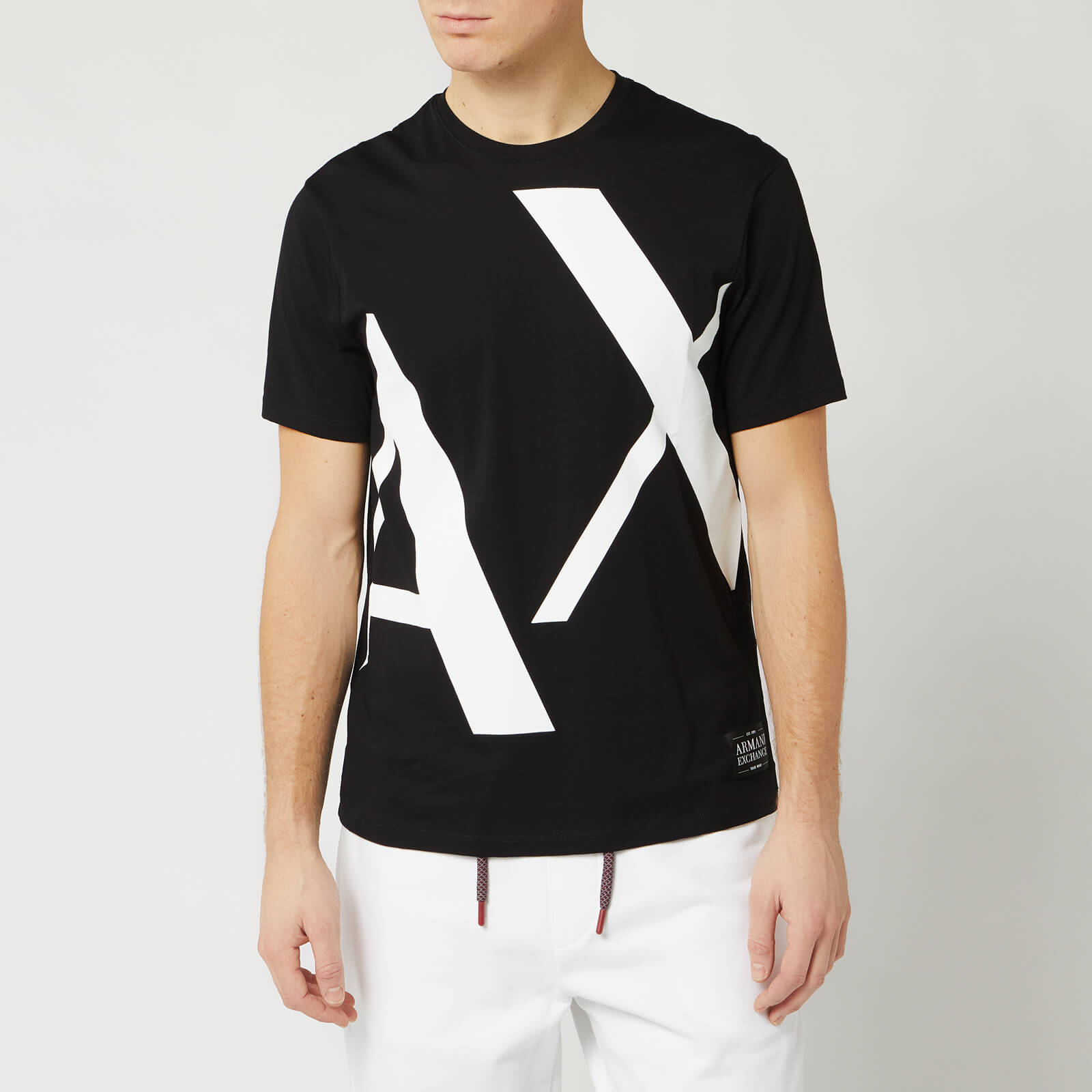 armani logo t shirt