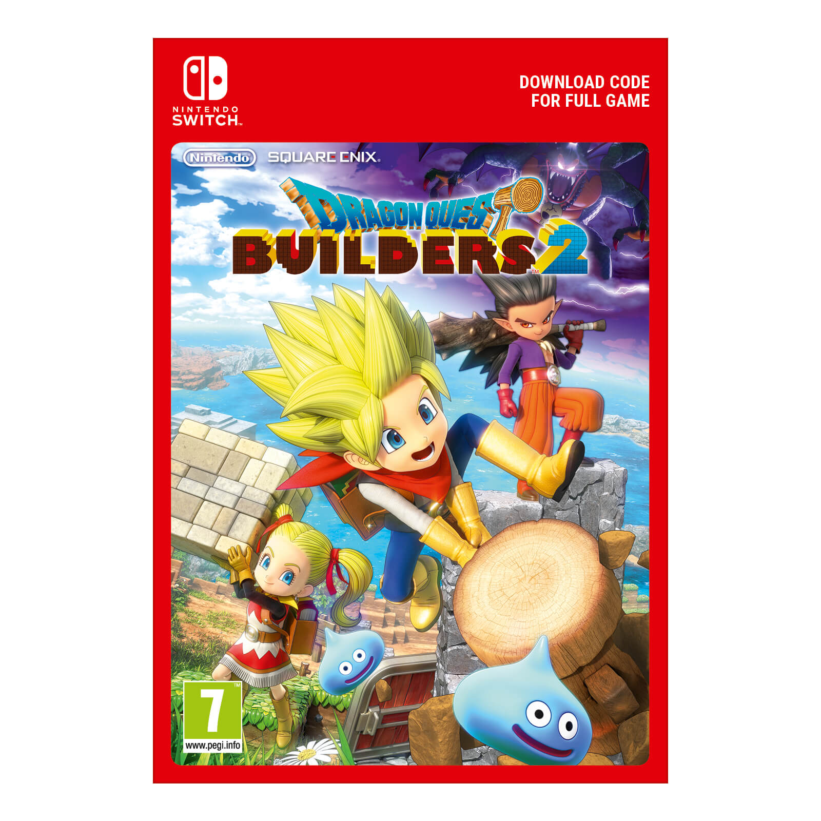 dragon quest builders 2 switch code