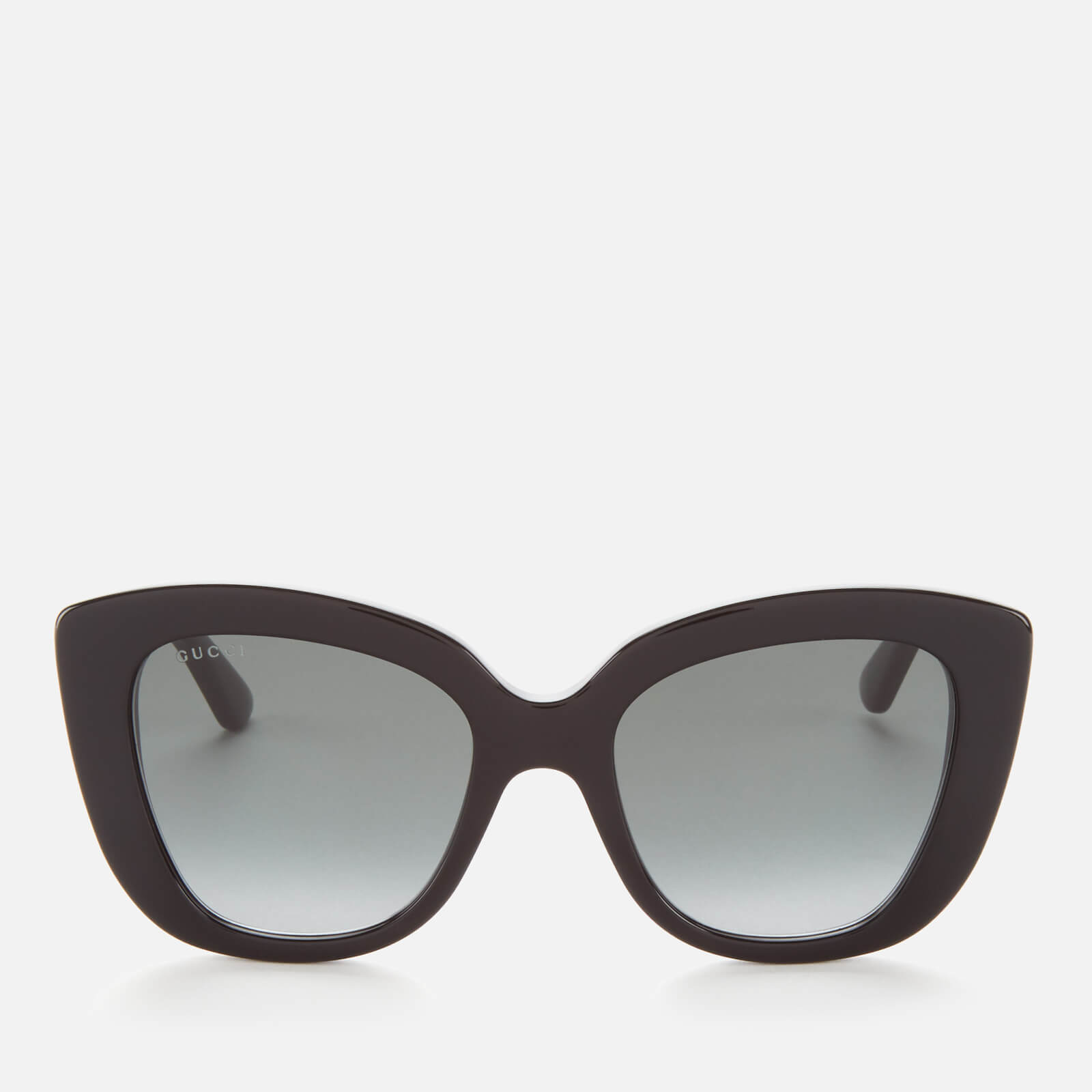 Gucci Women S Cat Eye Acetate Sunglasses Black Grey Free Uk