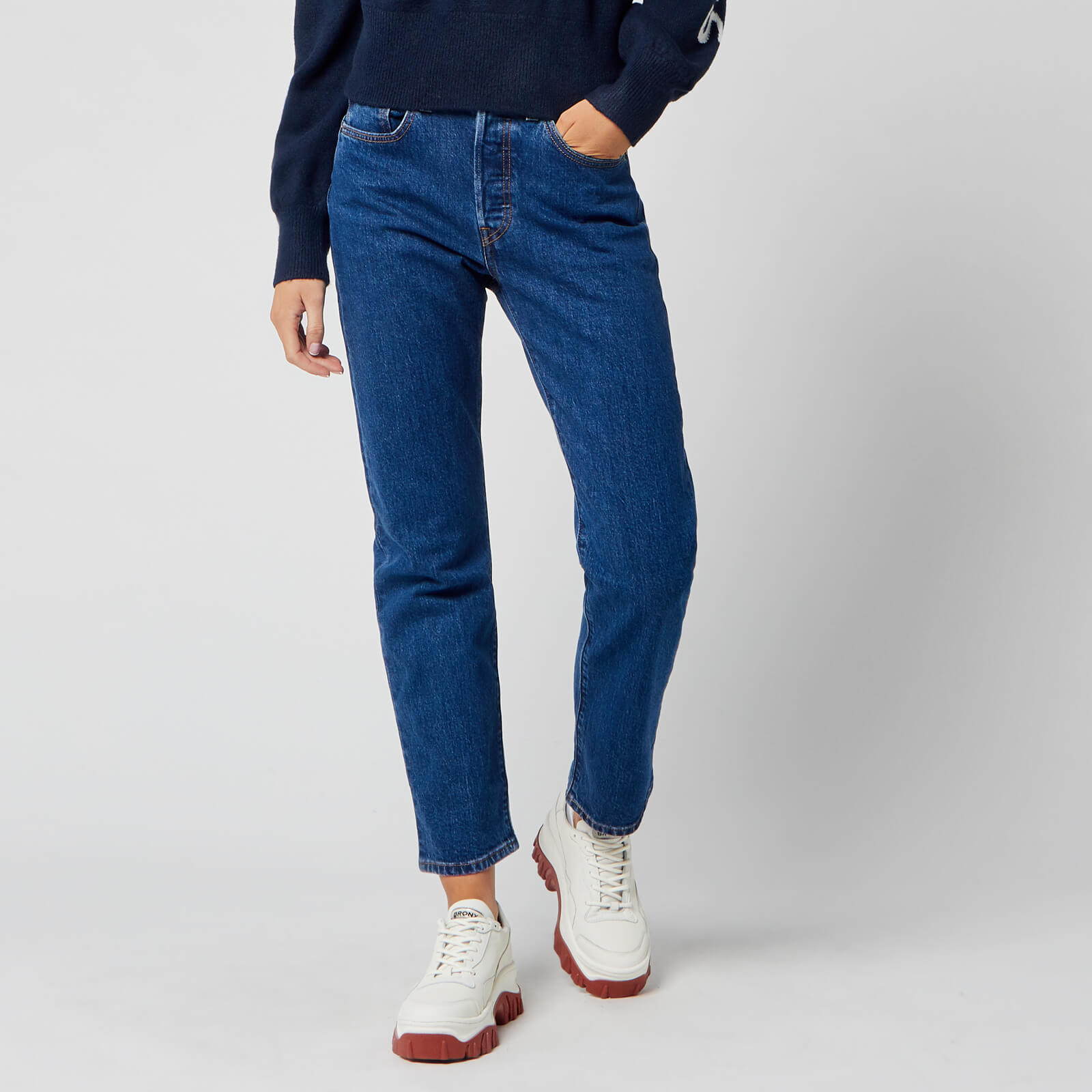 womens levi cropped jeans