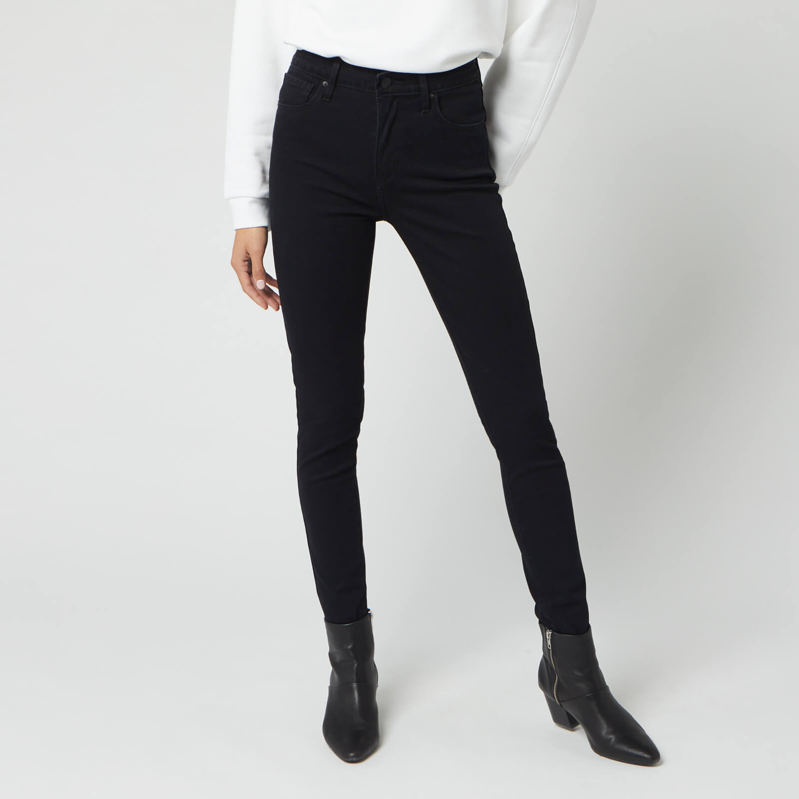 levi's 721 high rise skinny black