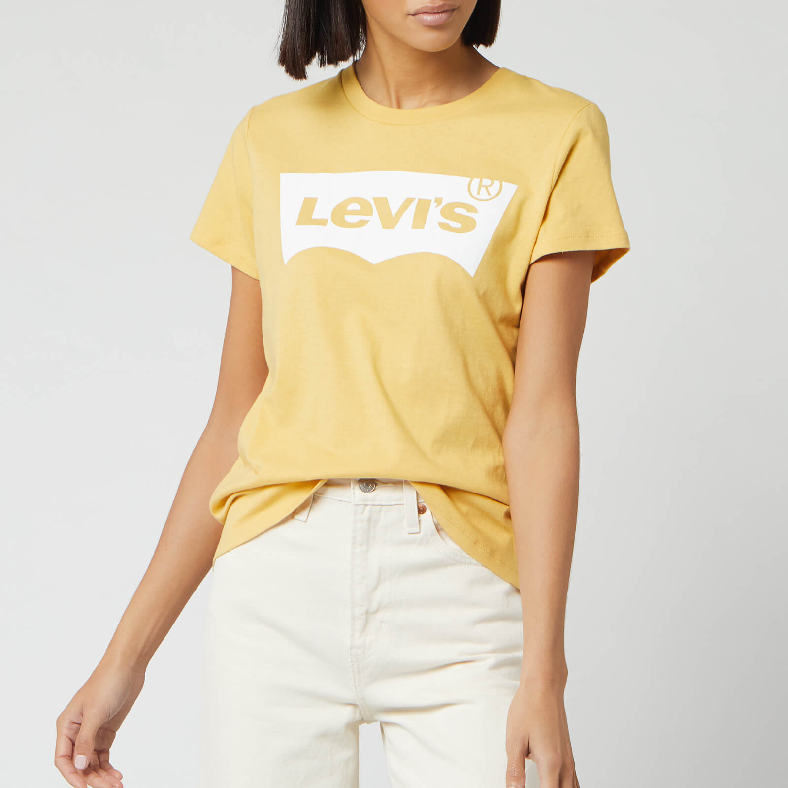 levis yellow t shirt women's