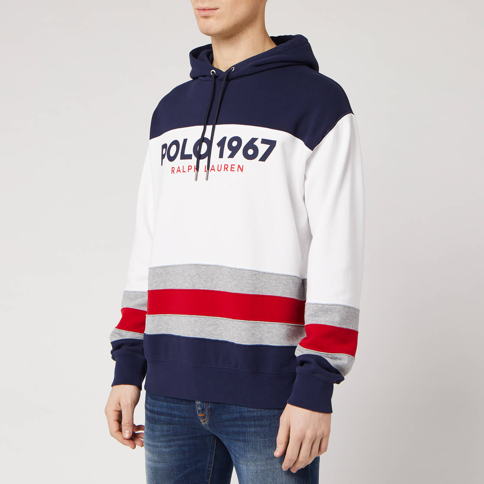 polo over hoodie
