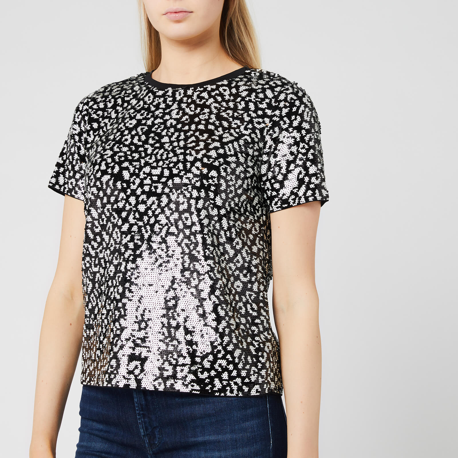 michael kors sequin t shirt