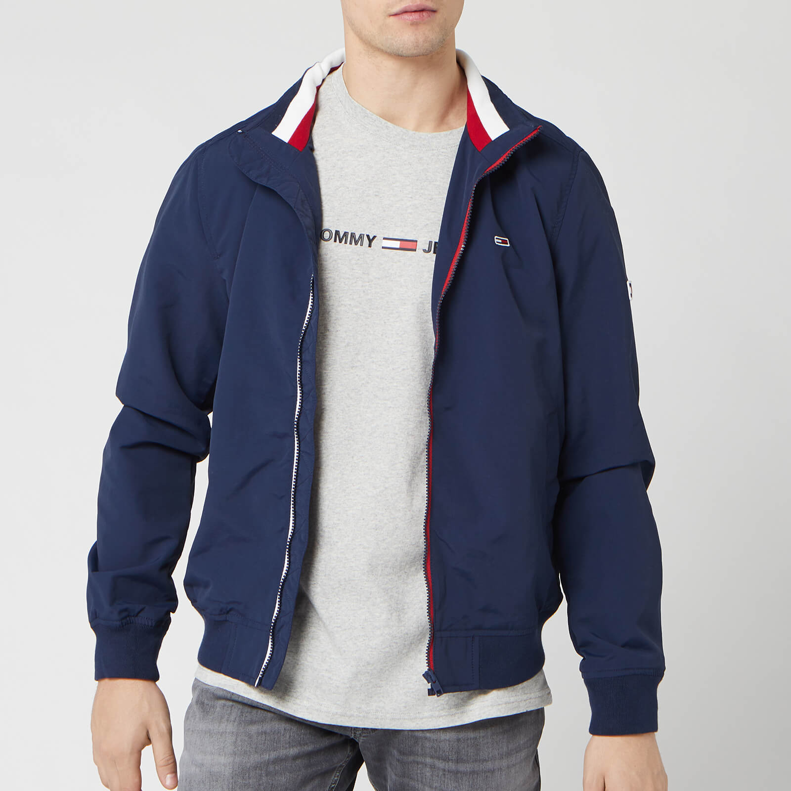 tommy jeans essential padded bomber