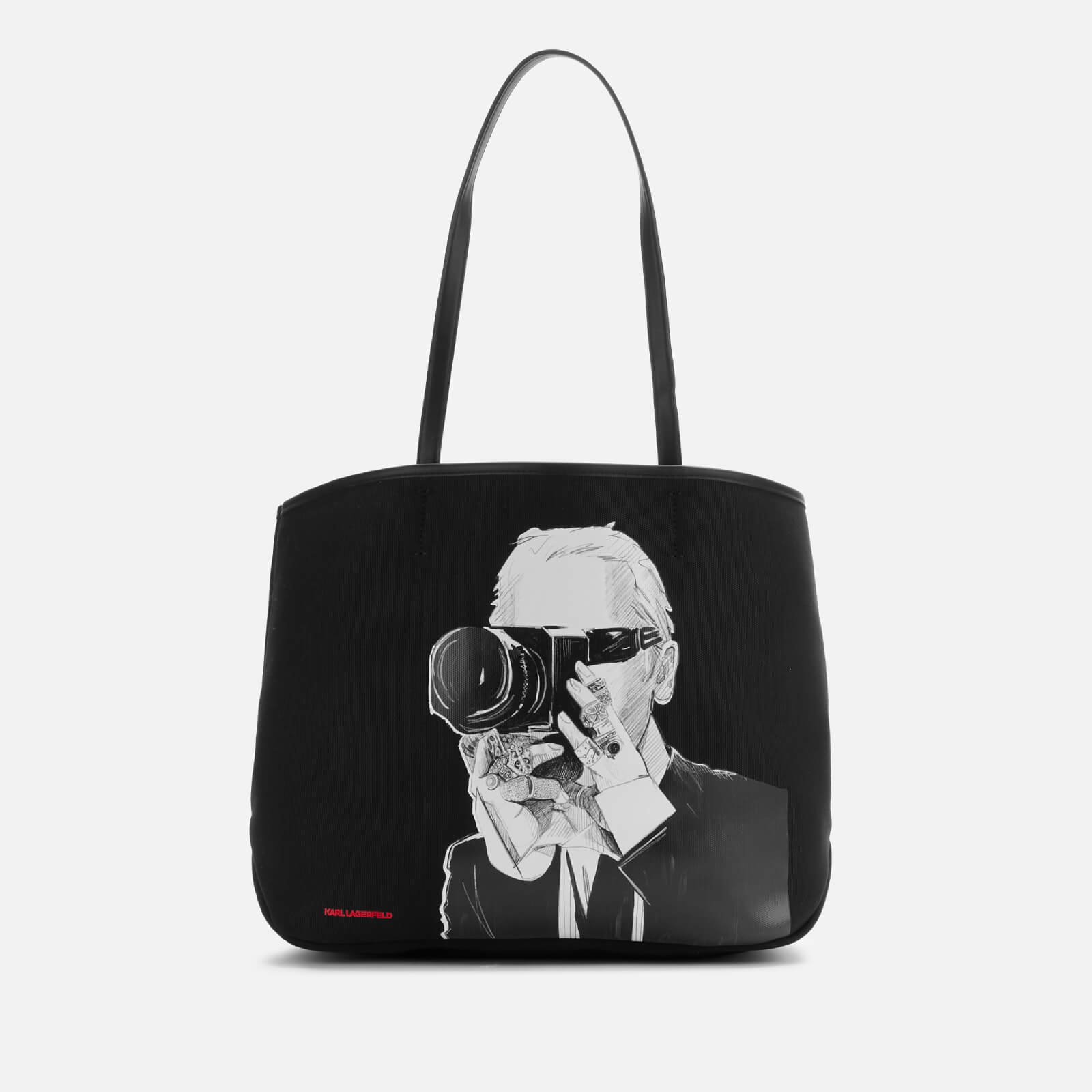 karl lagerfeld canvas bag