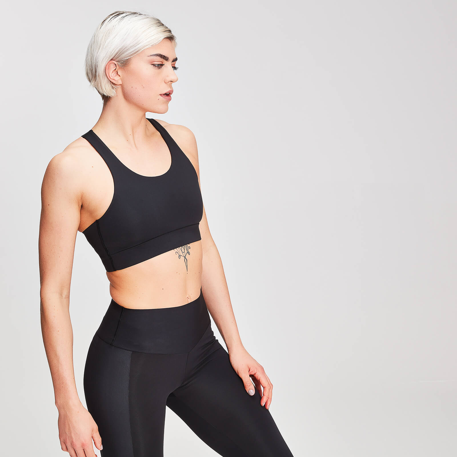 sweat wicking sports bra