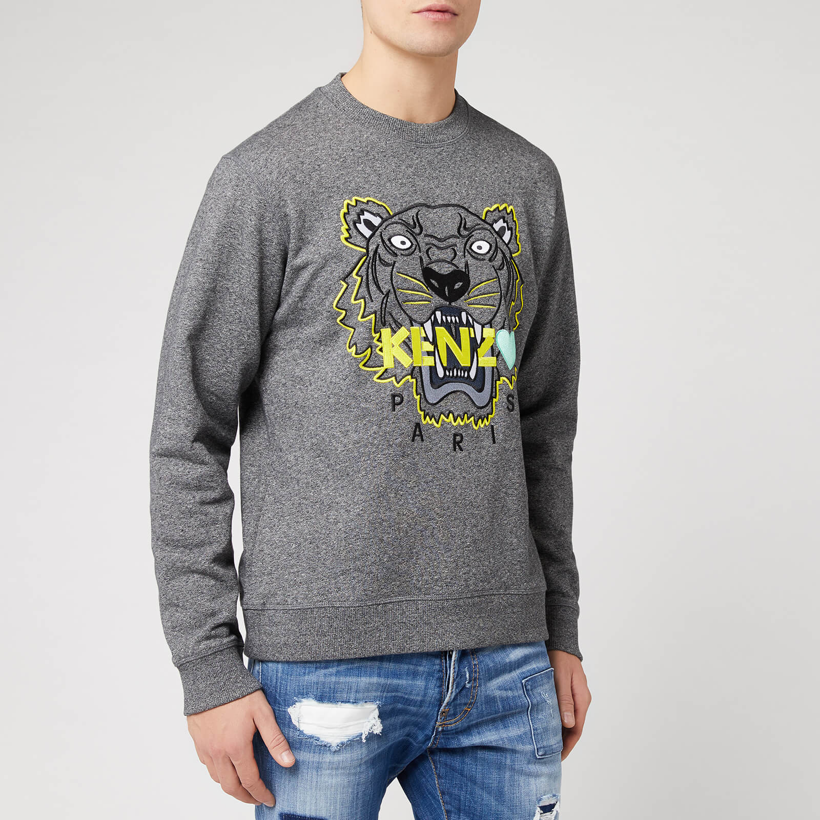 kenzo grey tiger sweatshirt