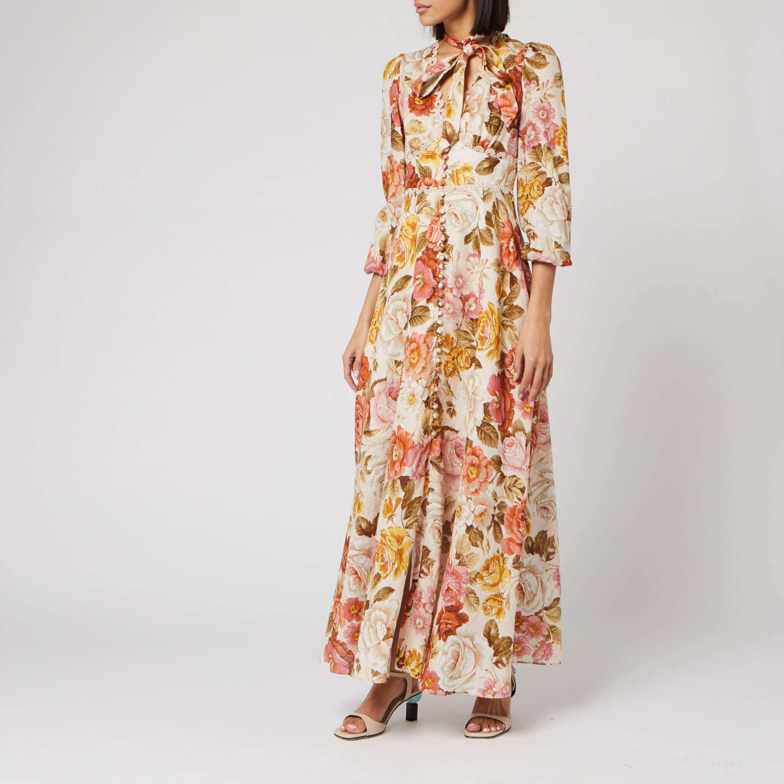 zimmermann long sleeve floral dress