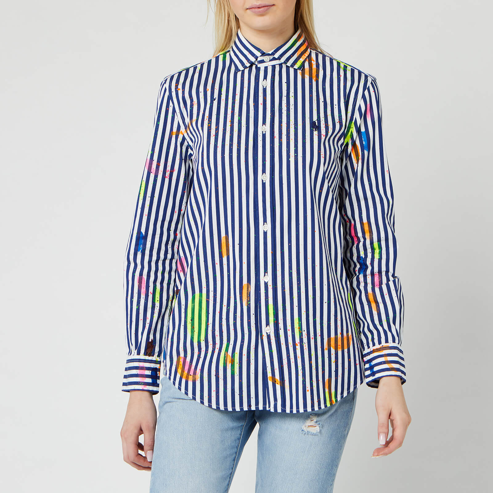 ralph lauren paint splatter shirt