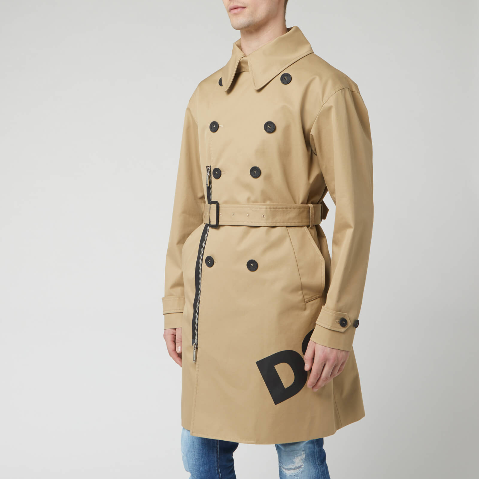 dsquared2 trench coat