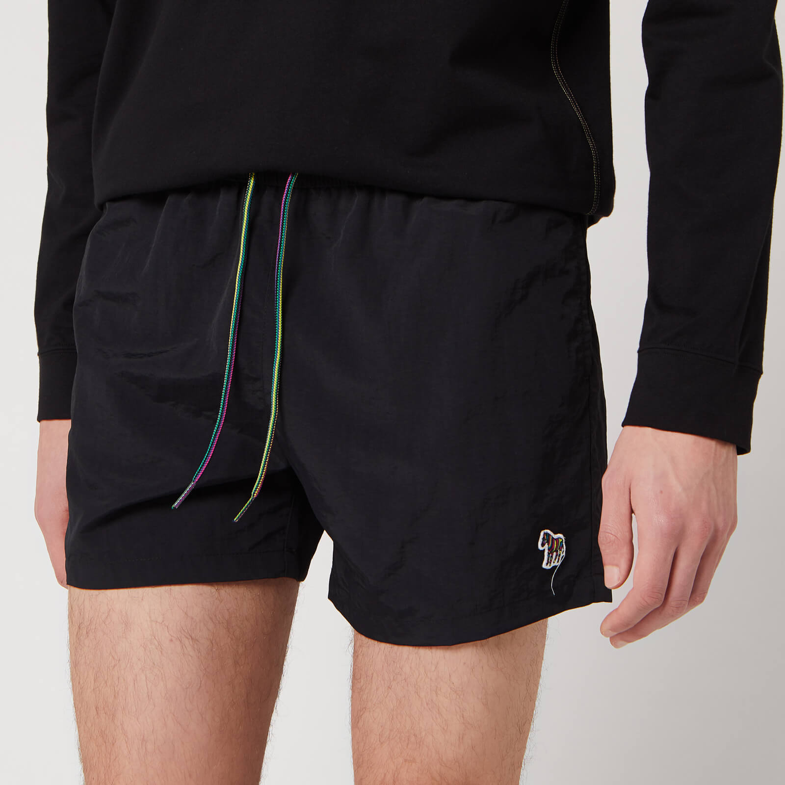 paul smith swim shorts black