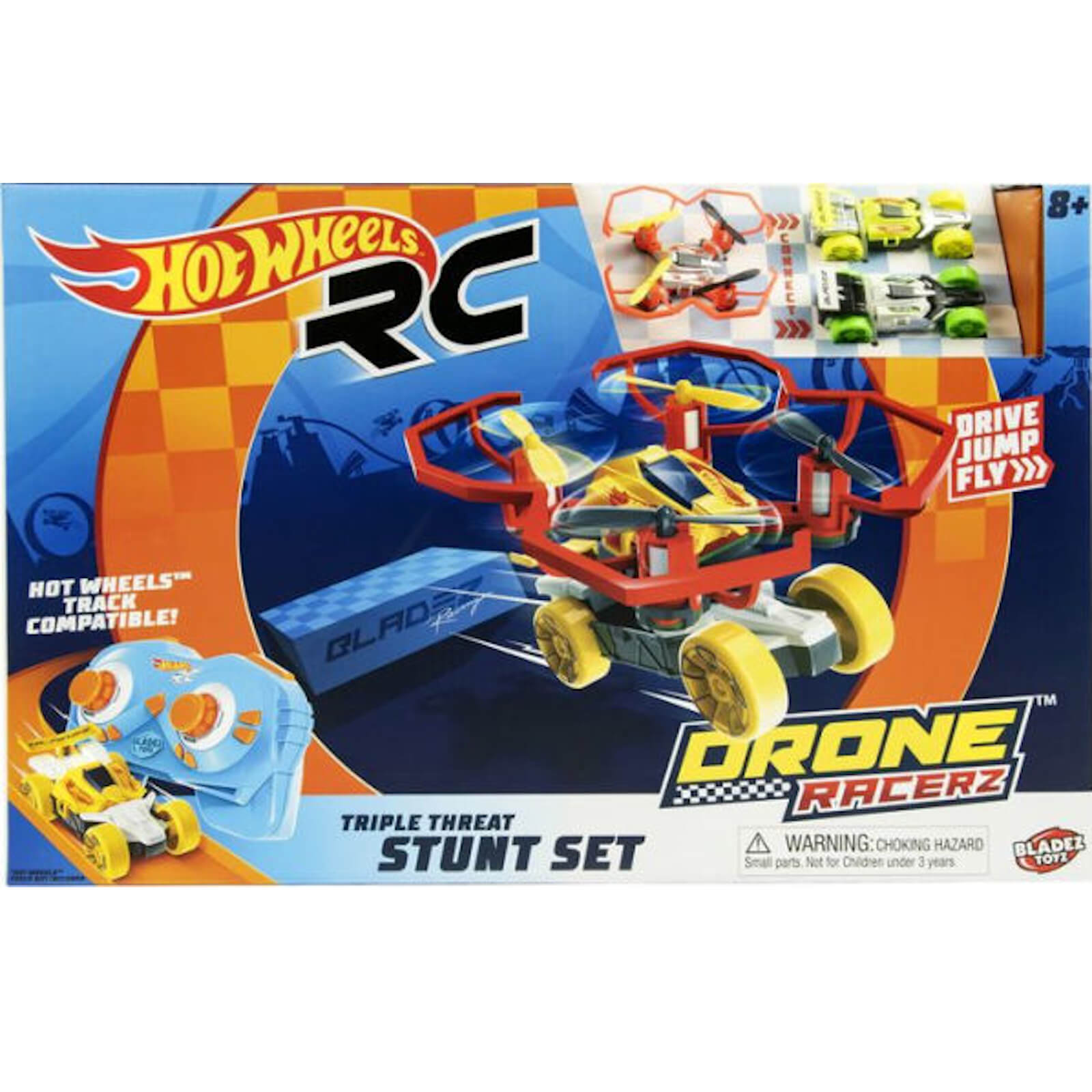 hot wheels triple threat stunt set