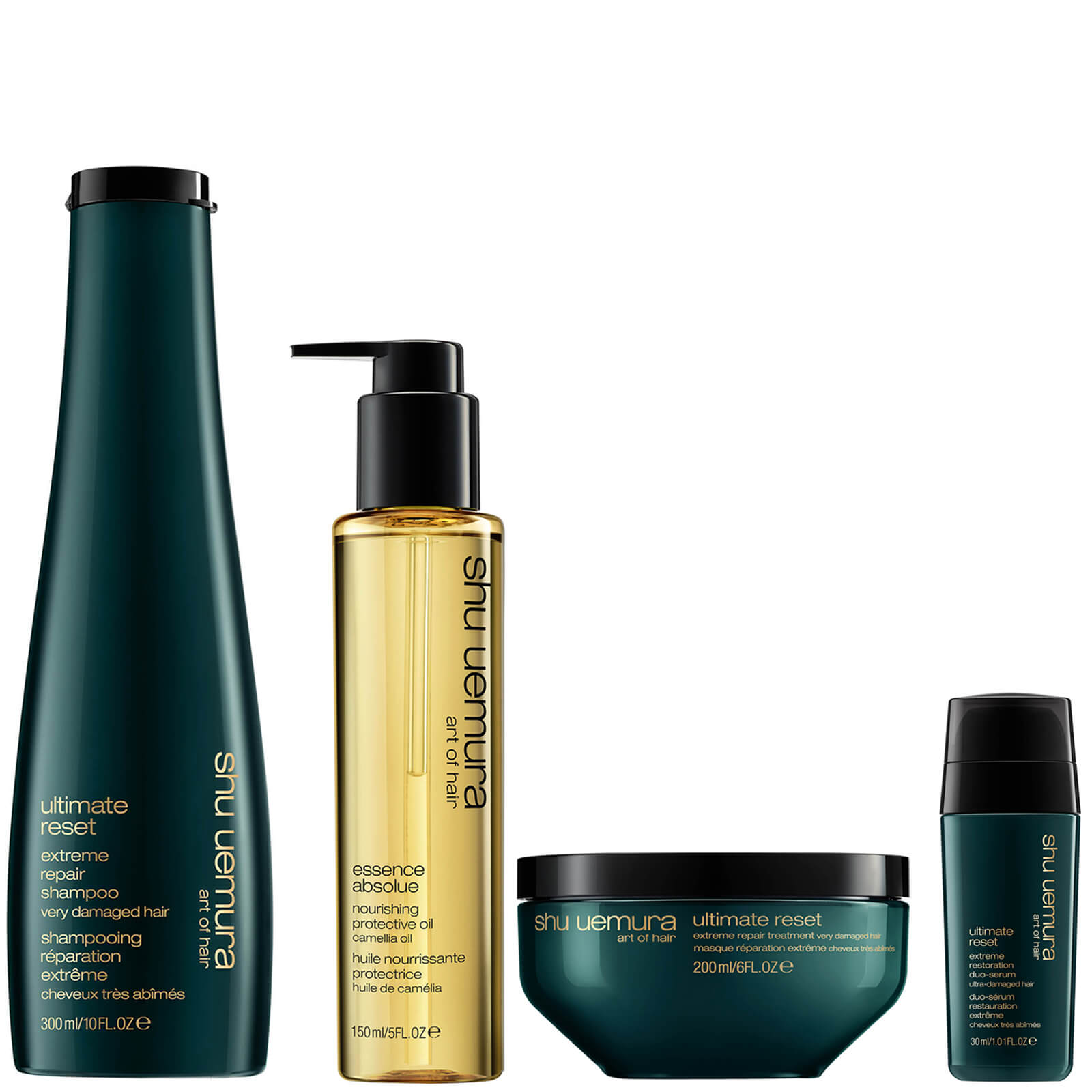 Shu Uemura Art Of Hair The Intense Strength And Shine Regime For Damaged Hair Free Shipping Lookfantastic