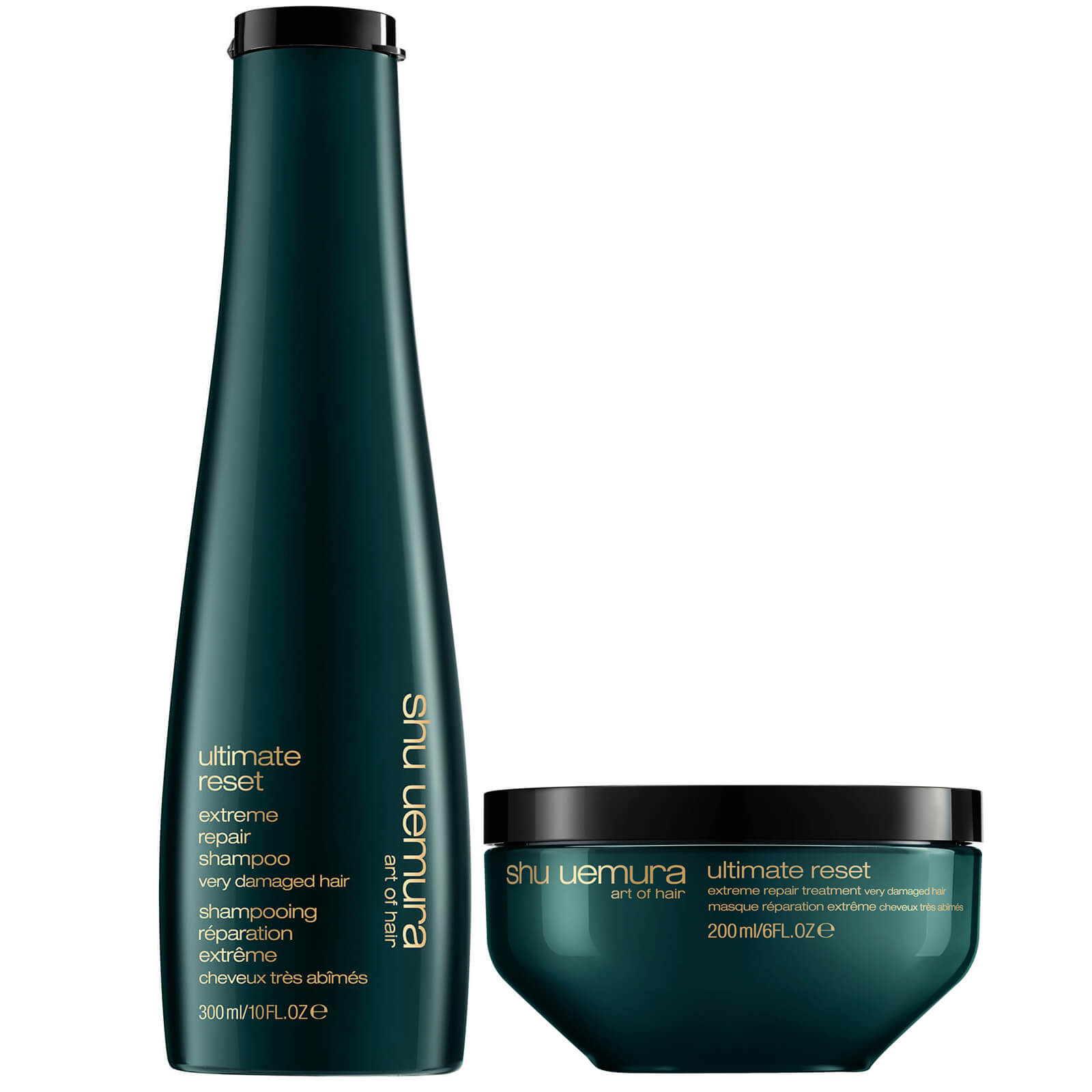 Shu Uemura Art Of Hair Damaged Hair Essentials Free Shipping Lookfantastic