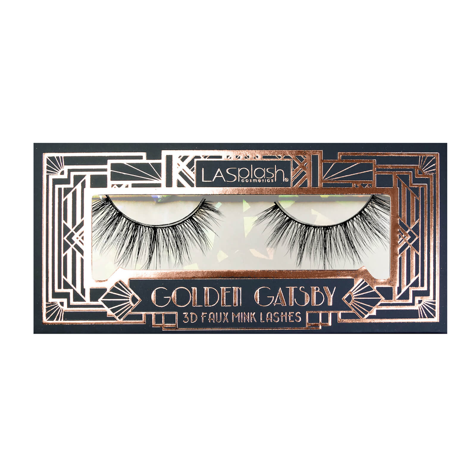 La Splash Cosmetics Golden Gatsby 3d Faux Mink Lashes Glossybox Us