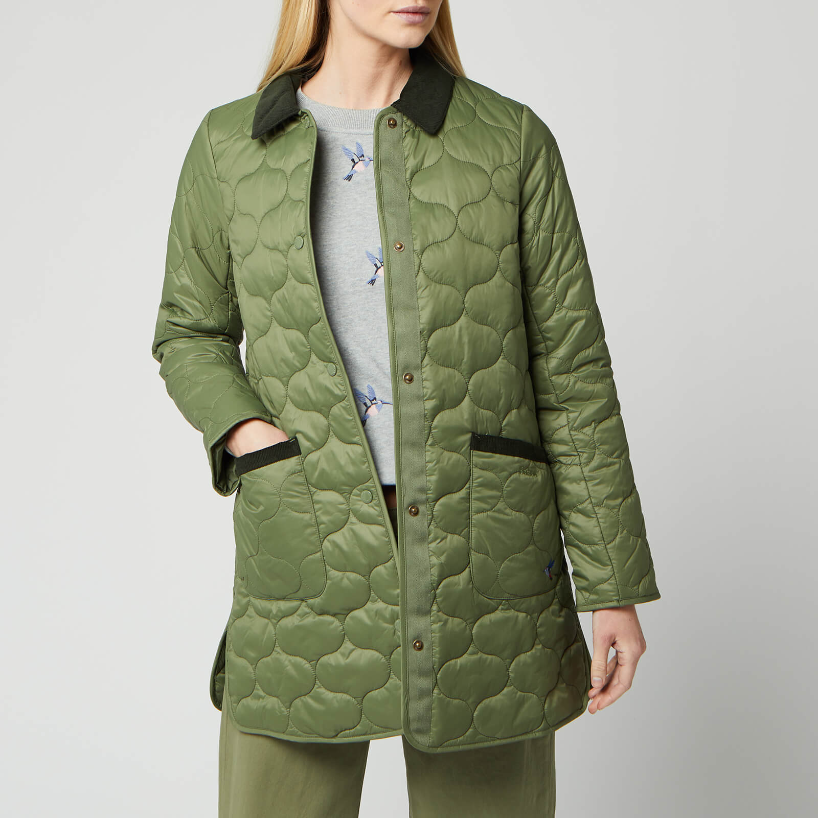 barbour quilted coat