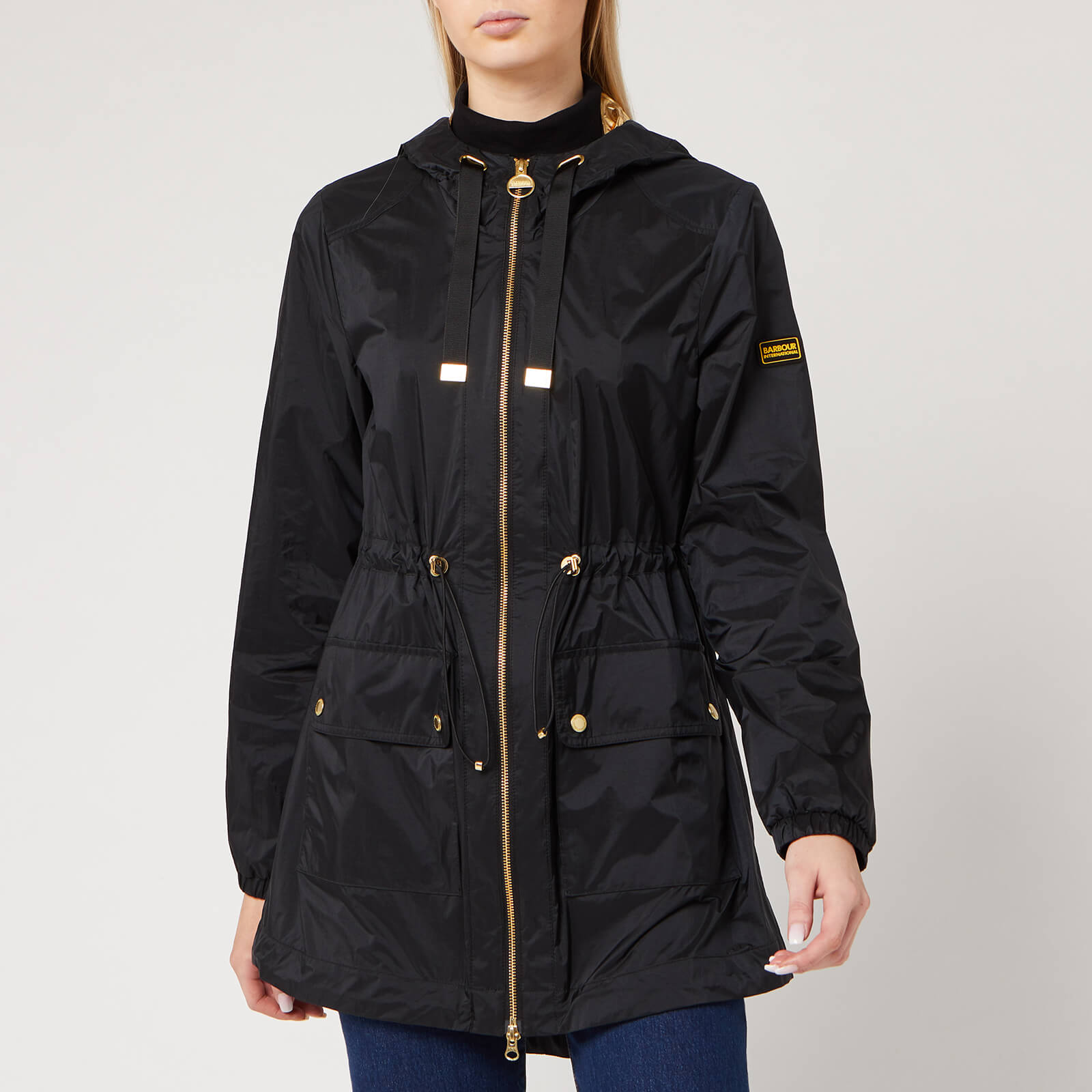 barbour hood gold