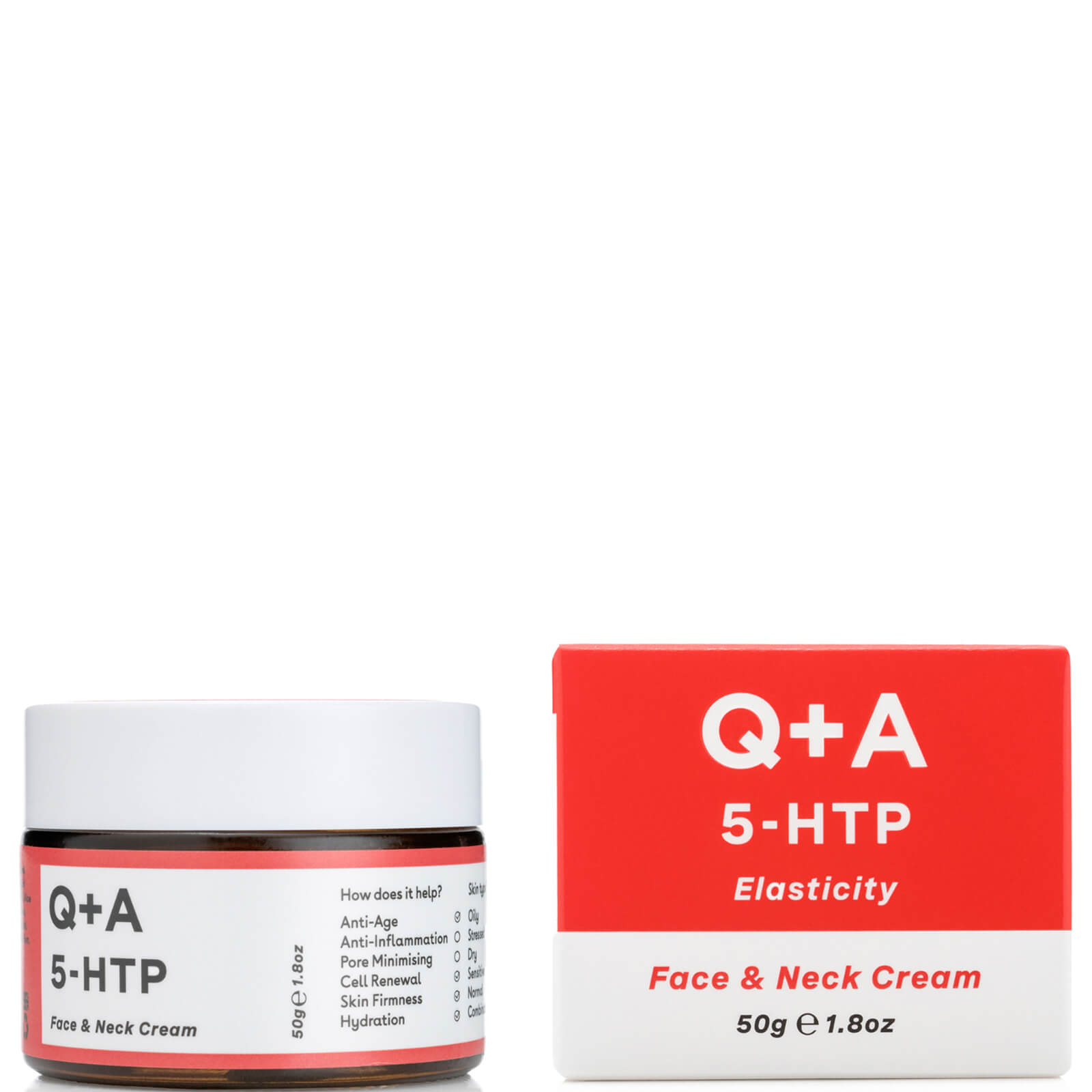 Q A 5 Htp Face Neck Cream 50g Skinstore
