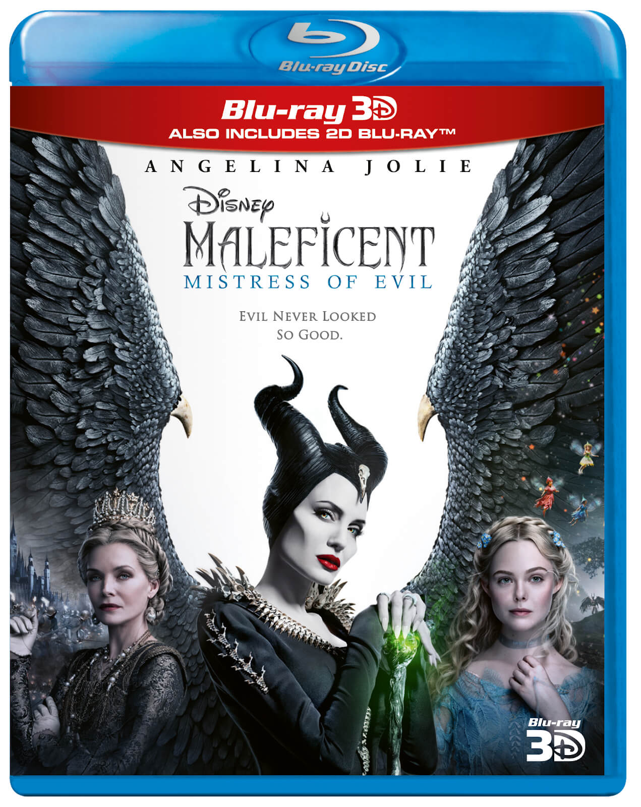 Maleficent Mistress Of Evil 3d Blu Ray Zavvi Uk