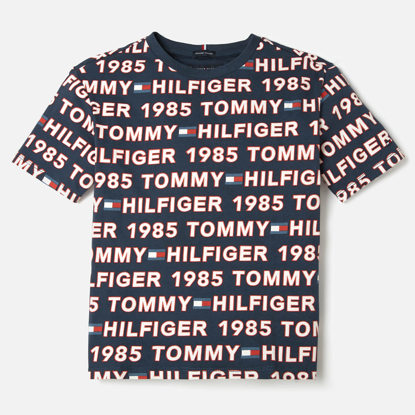 tommy hilfiger all over print t shirt