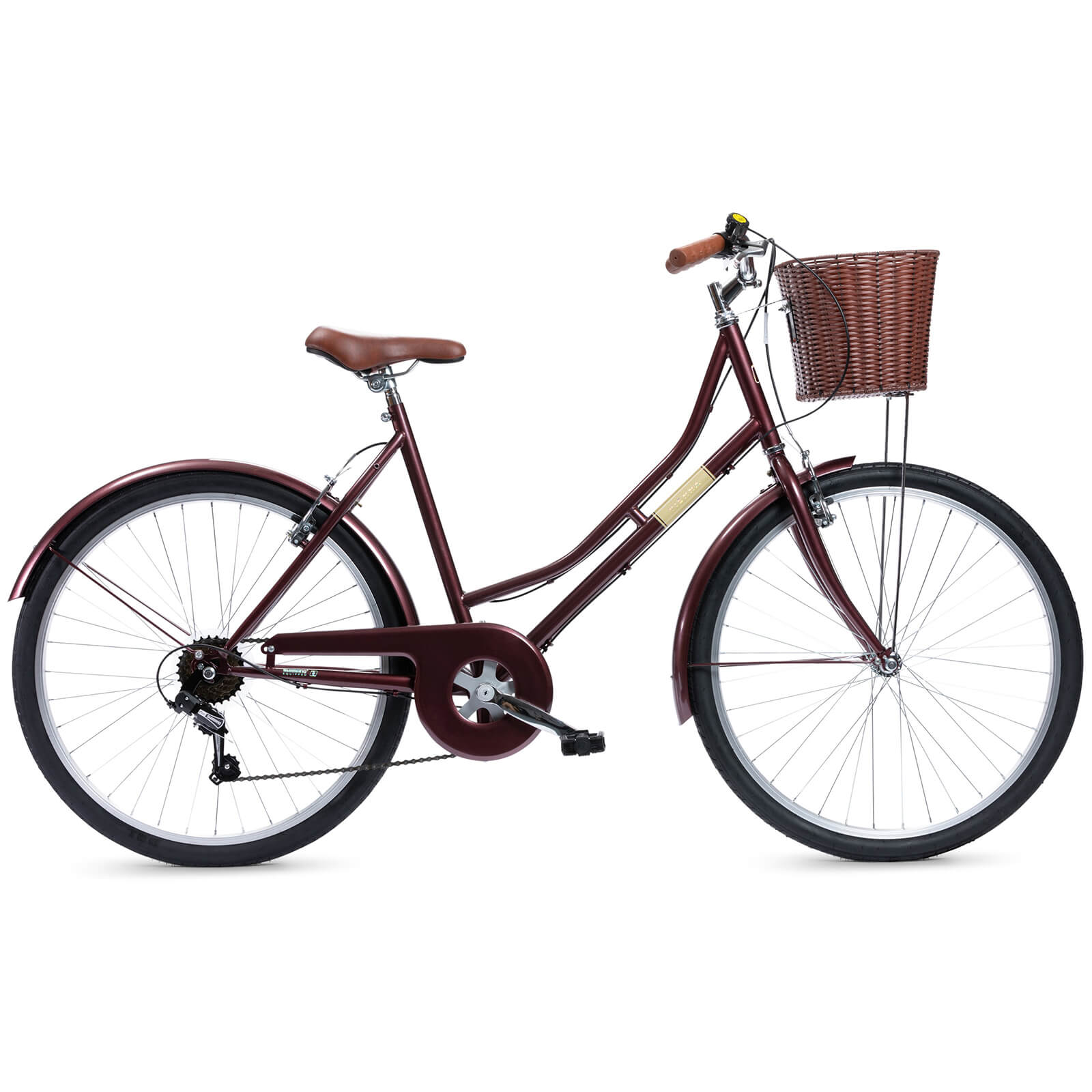 Insync Vienna Ladies Classic Bike Burgundy Insync Bikes