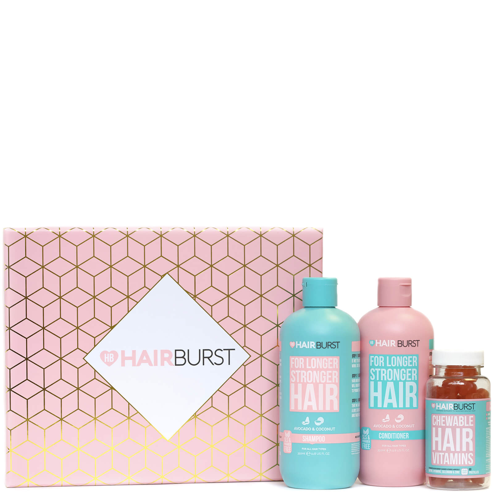 Hairburst Chewable Bundle Worth 44 98 Buy Online Mankind