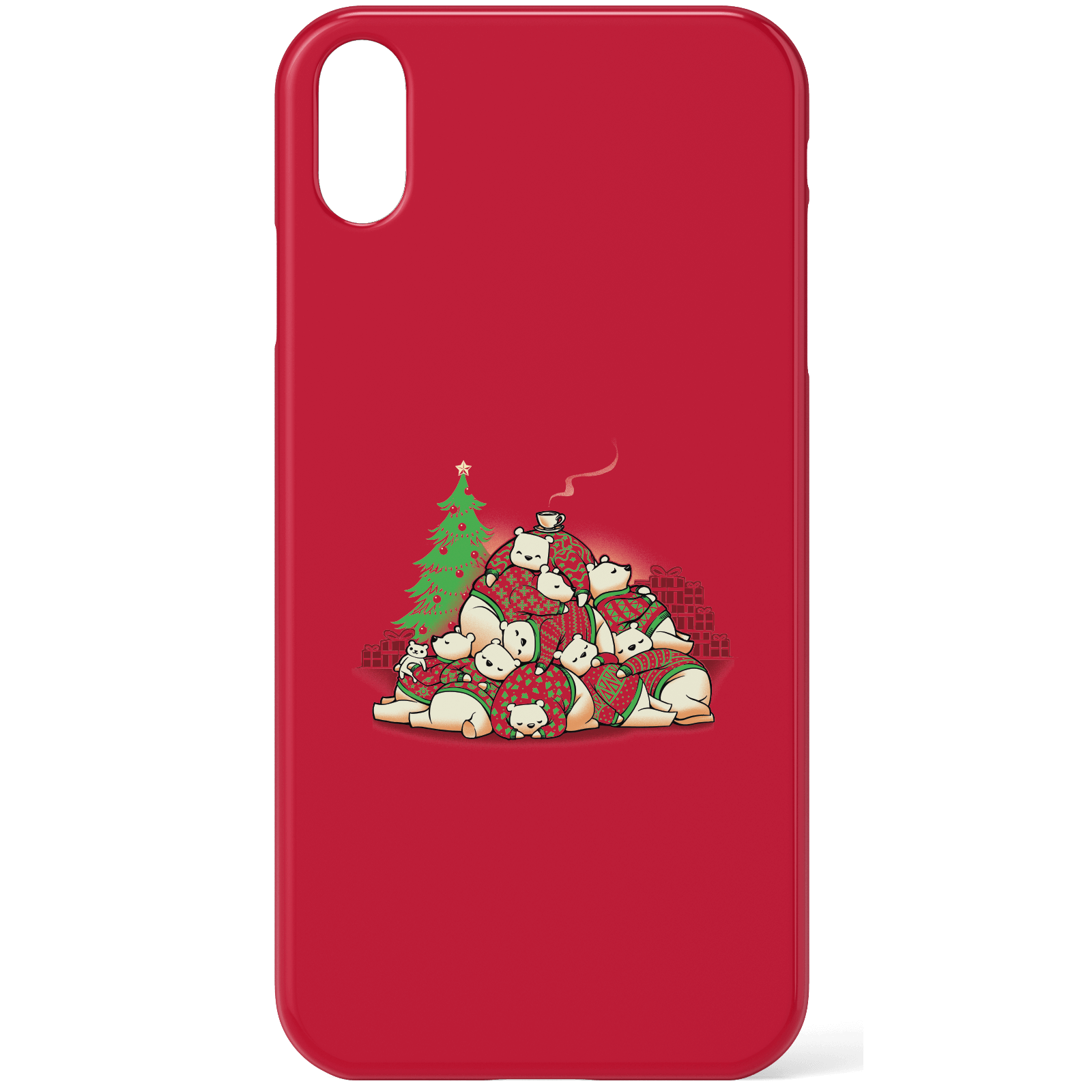 Tobias Fonseca Good Night Xmas Bear Phone Case For Iphone And