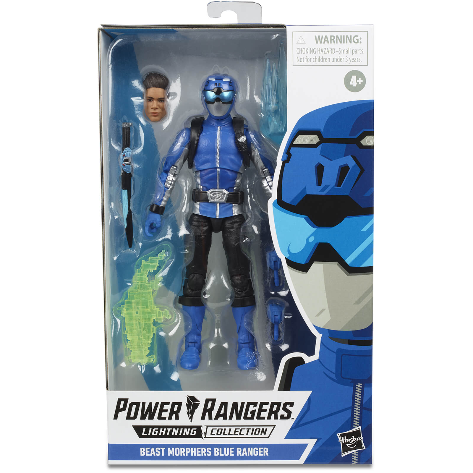 power rangers beast morphers blue