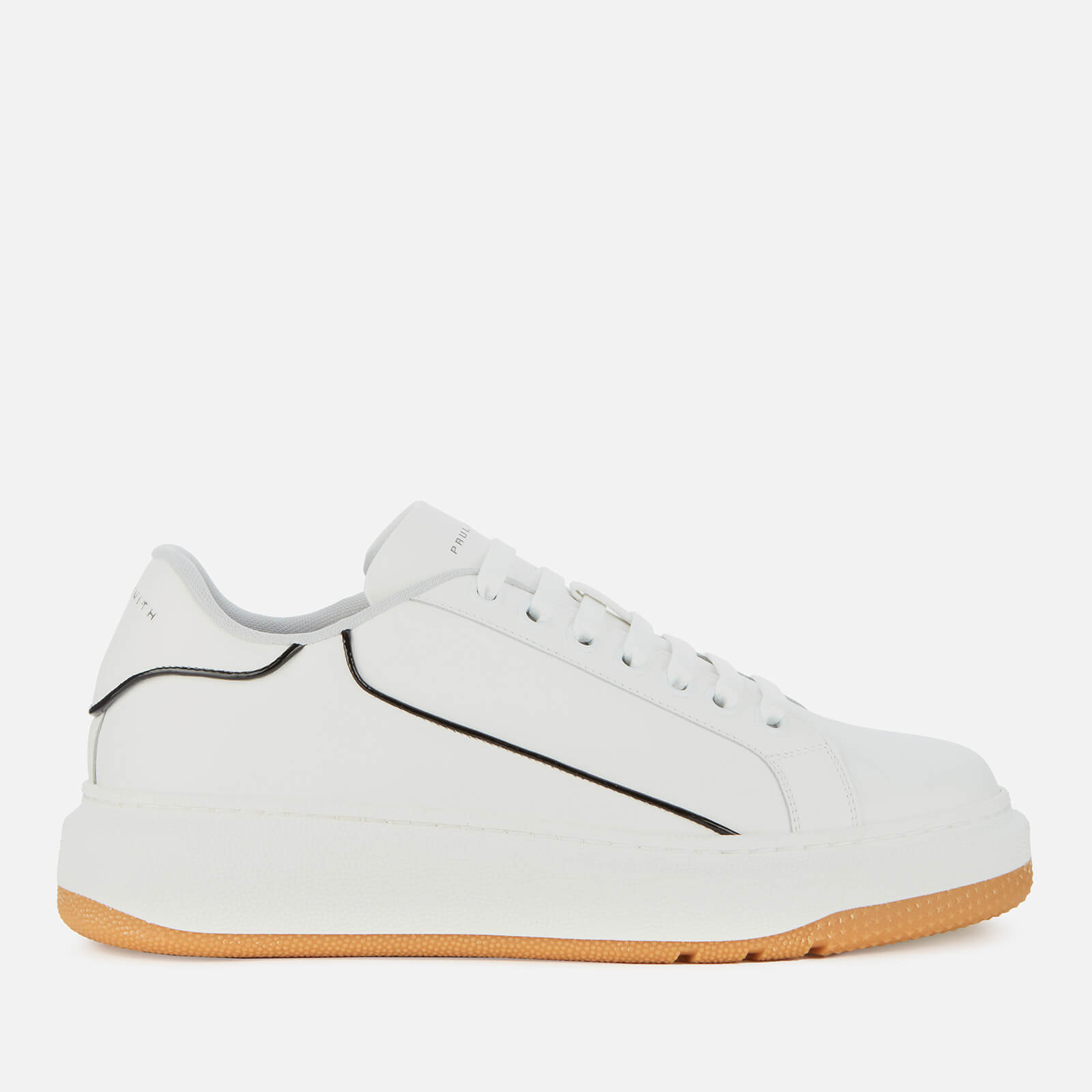 paul smith white leather trainers