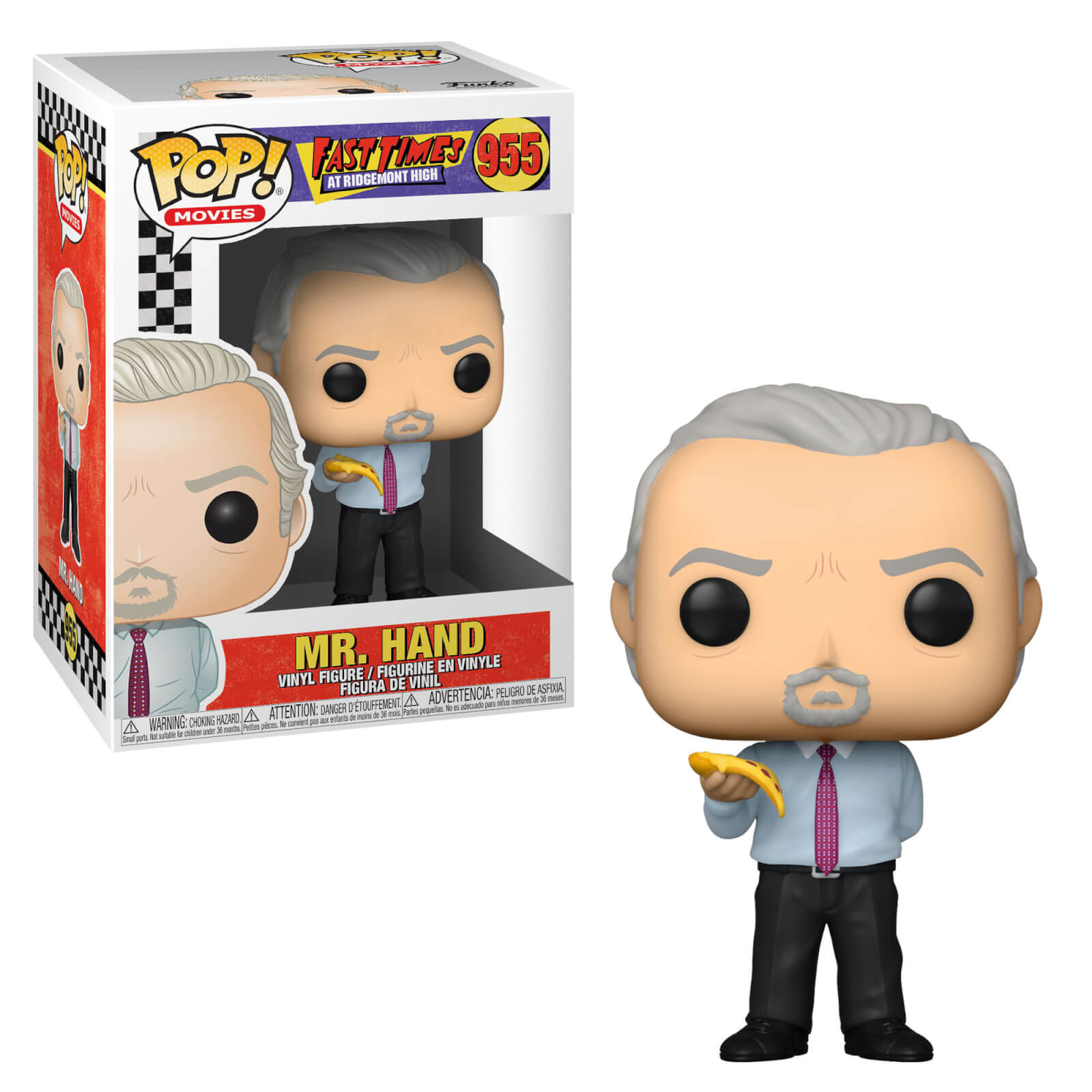 Fast Times At Ridgemont High Mr Hand With Pizza Funko Pop Vinyl Pop In A Box Us