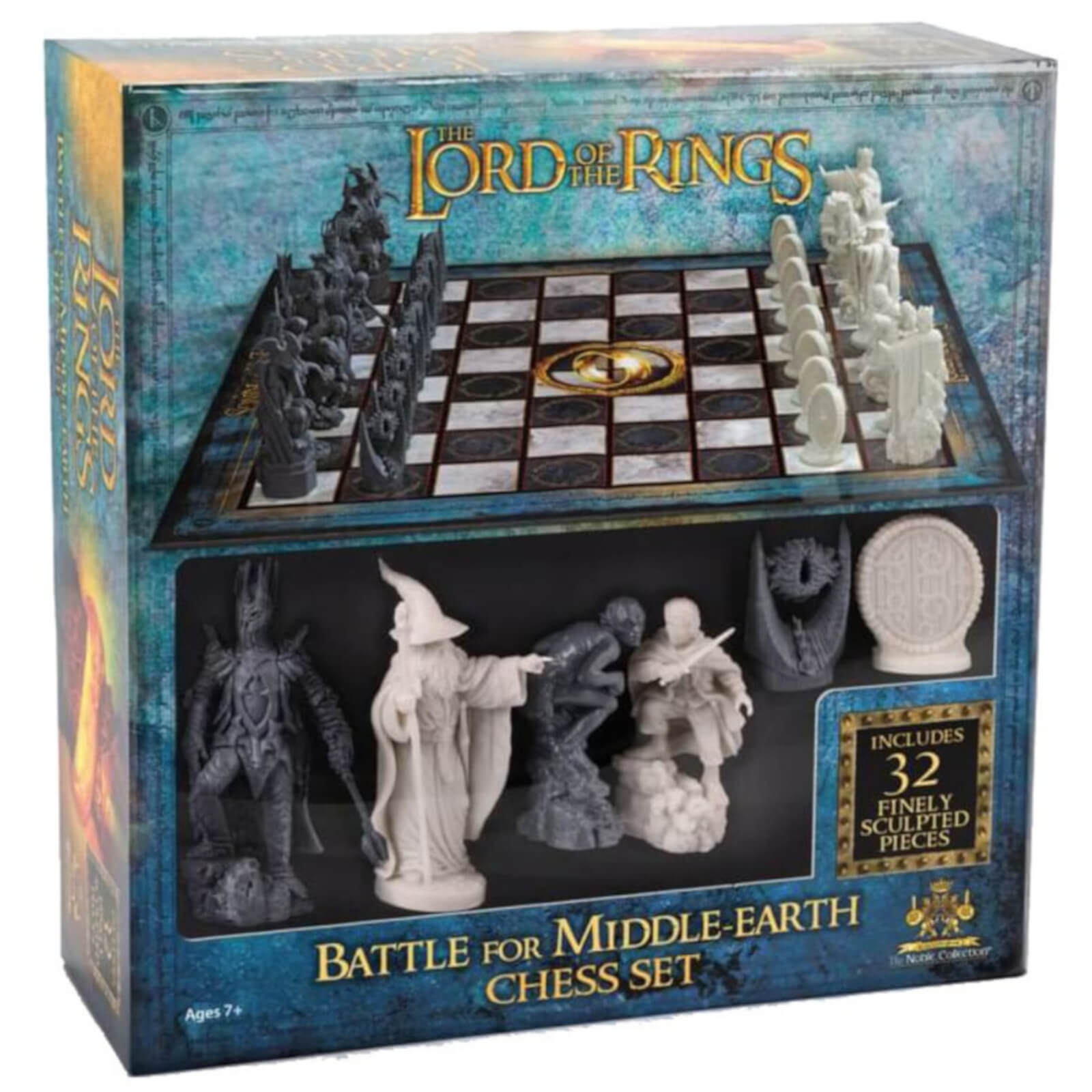 Lord Of The Rings Chess Set Battle For Middle Earth Merchandise