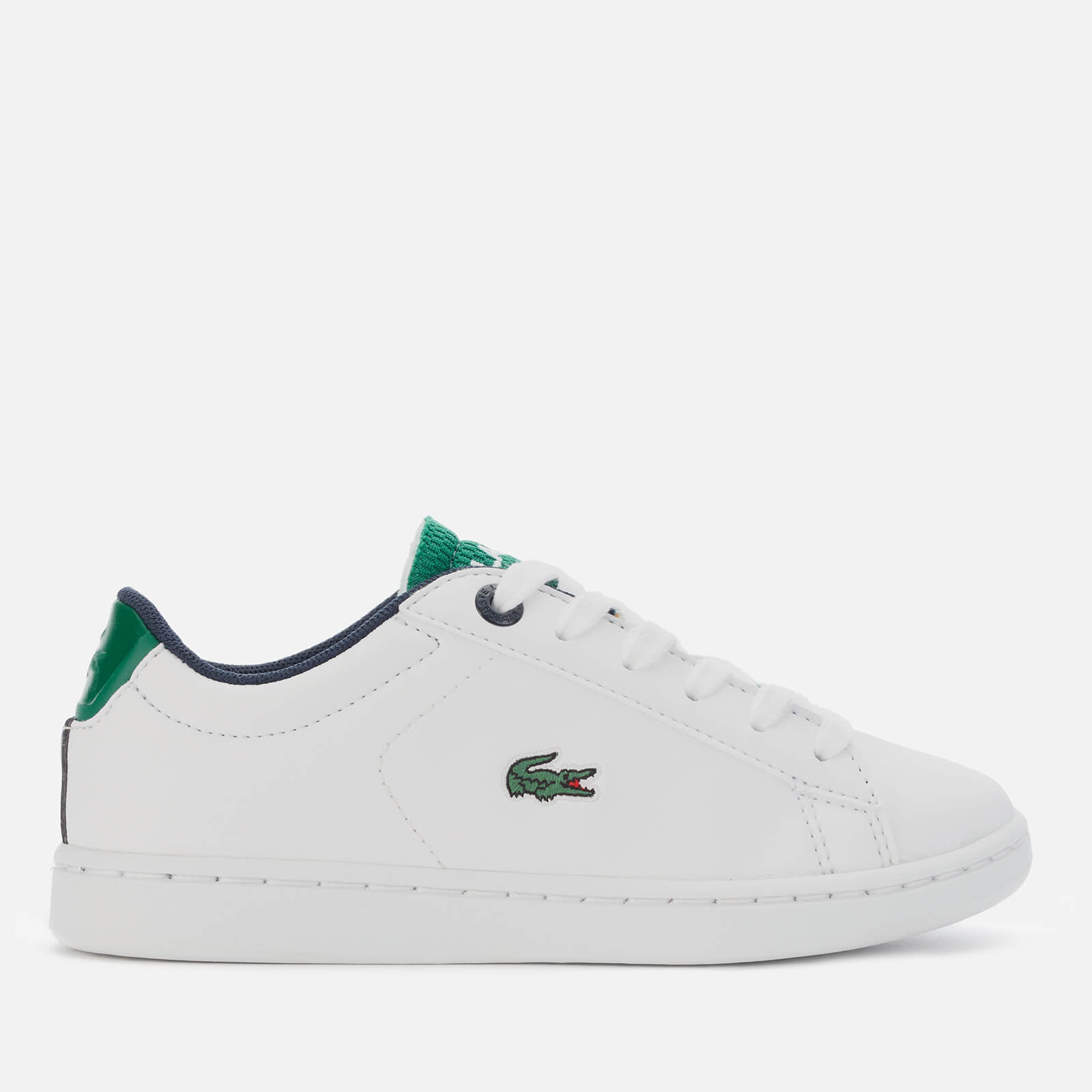 lacoste white trainers