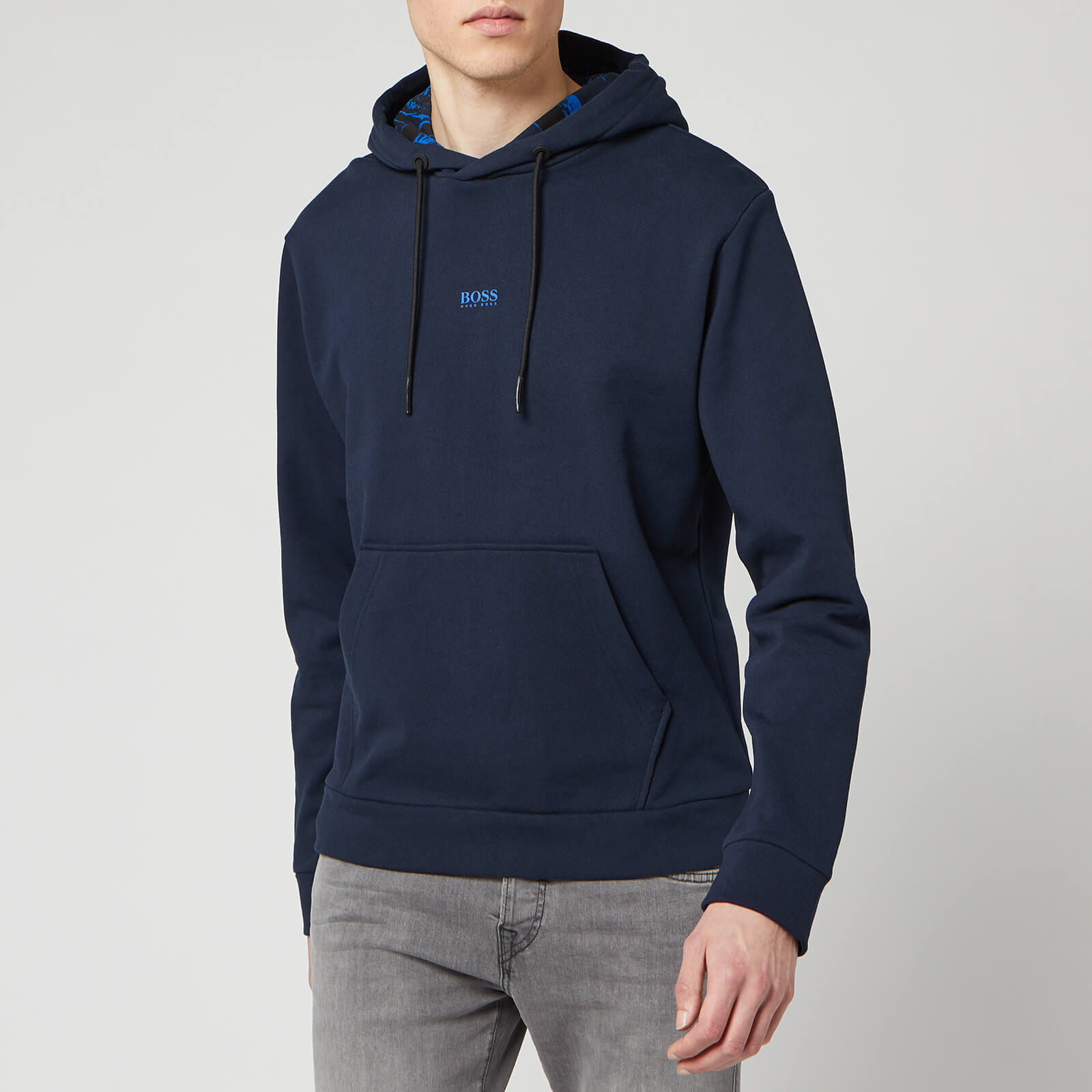 blue hugo boss hoodie
