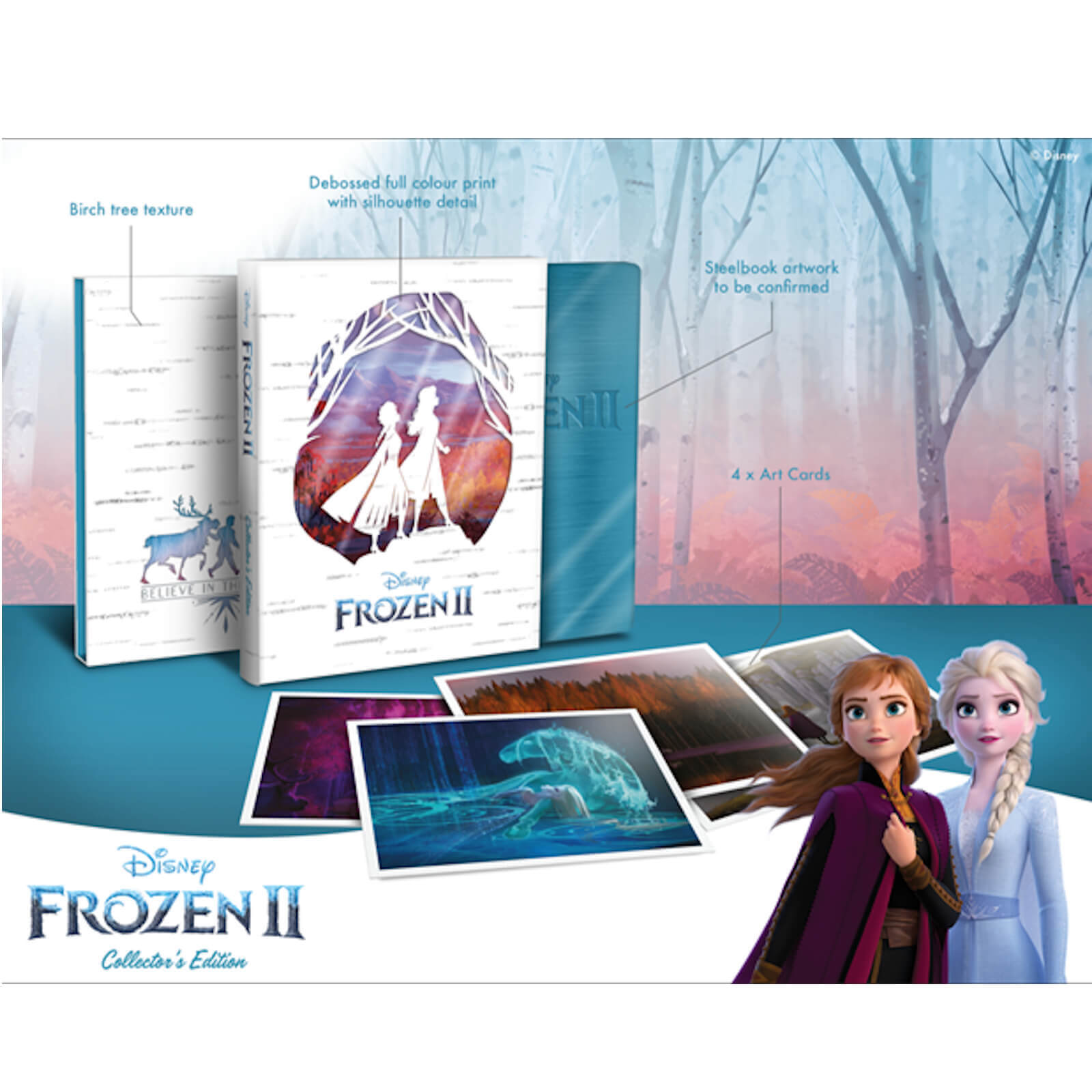 Disney S Frozen 2 Collector S Edition Steelbook 3d Steelbook