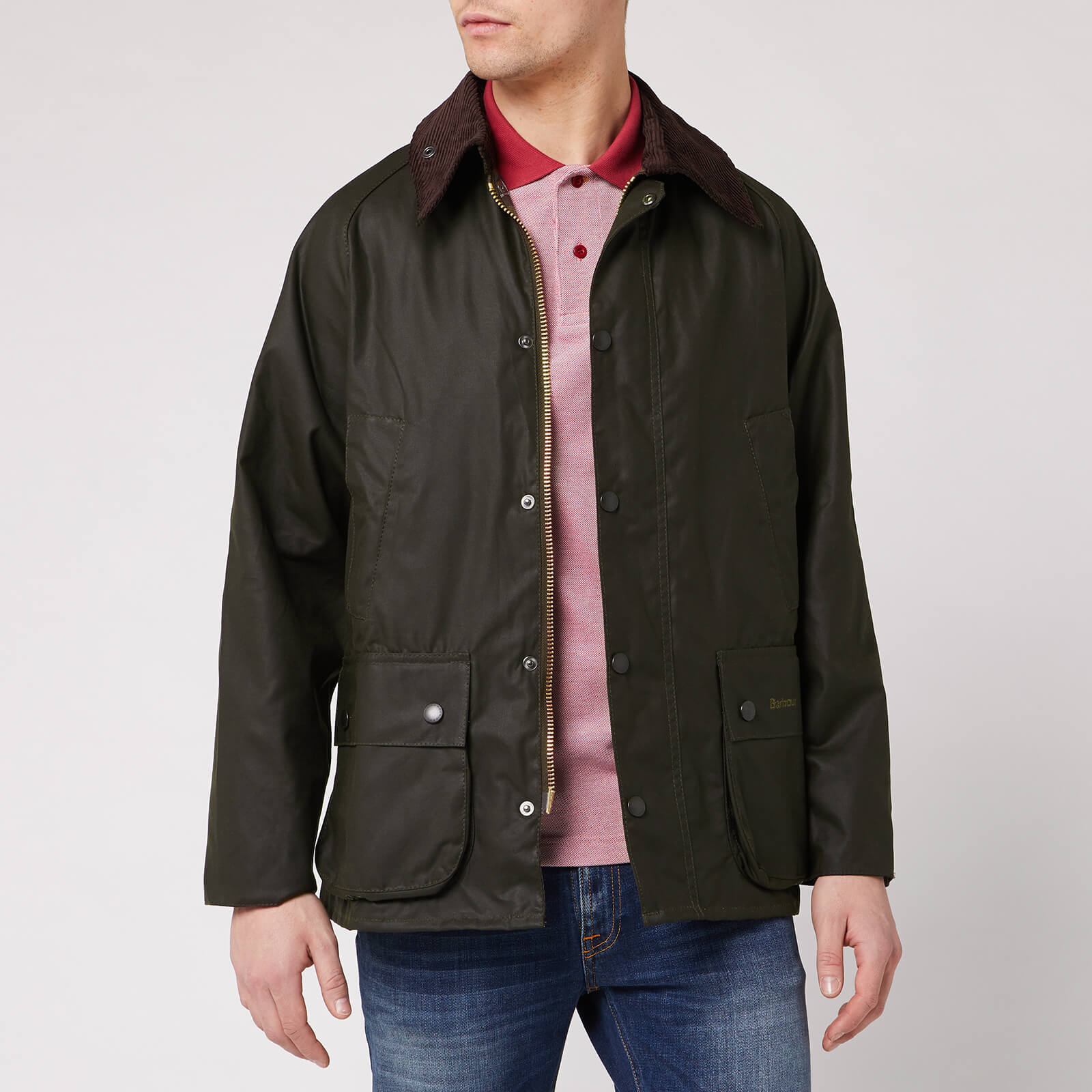 barbour men's bedale waxed jacket