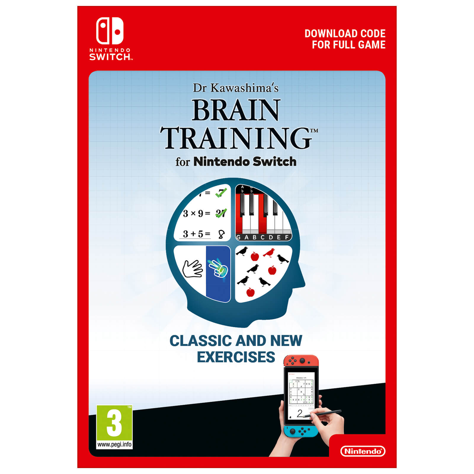 Dr Kawashima S Brain Training For Nintendo Switch Digital Download Nintendo Official Uk Store