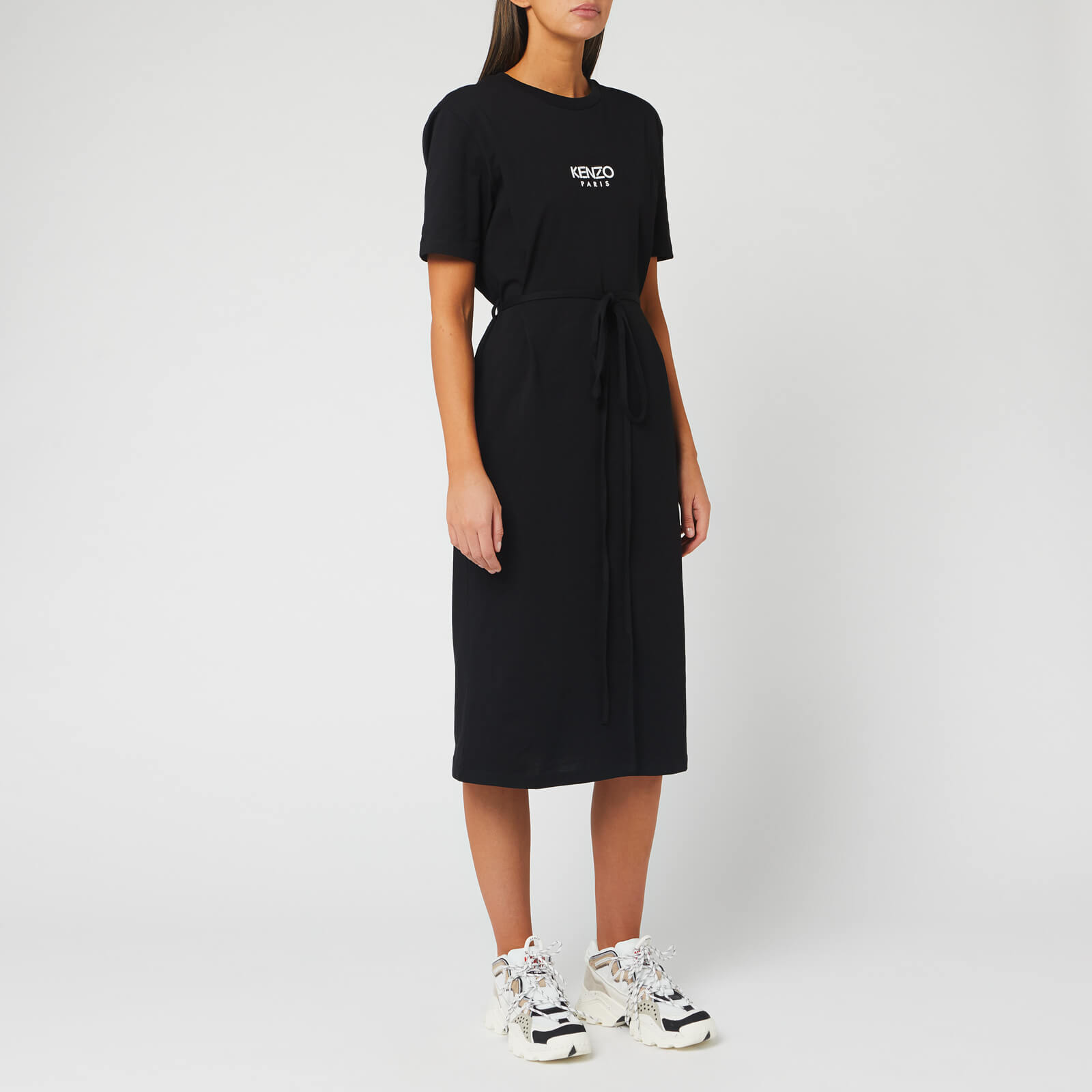 belted t shirt dress