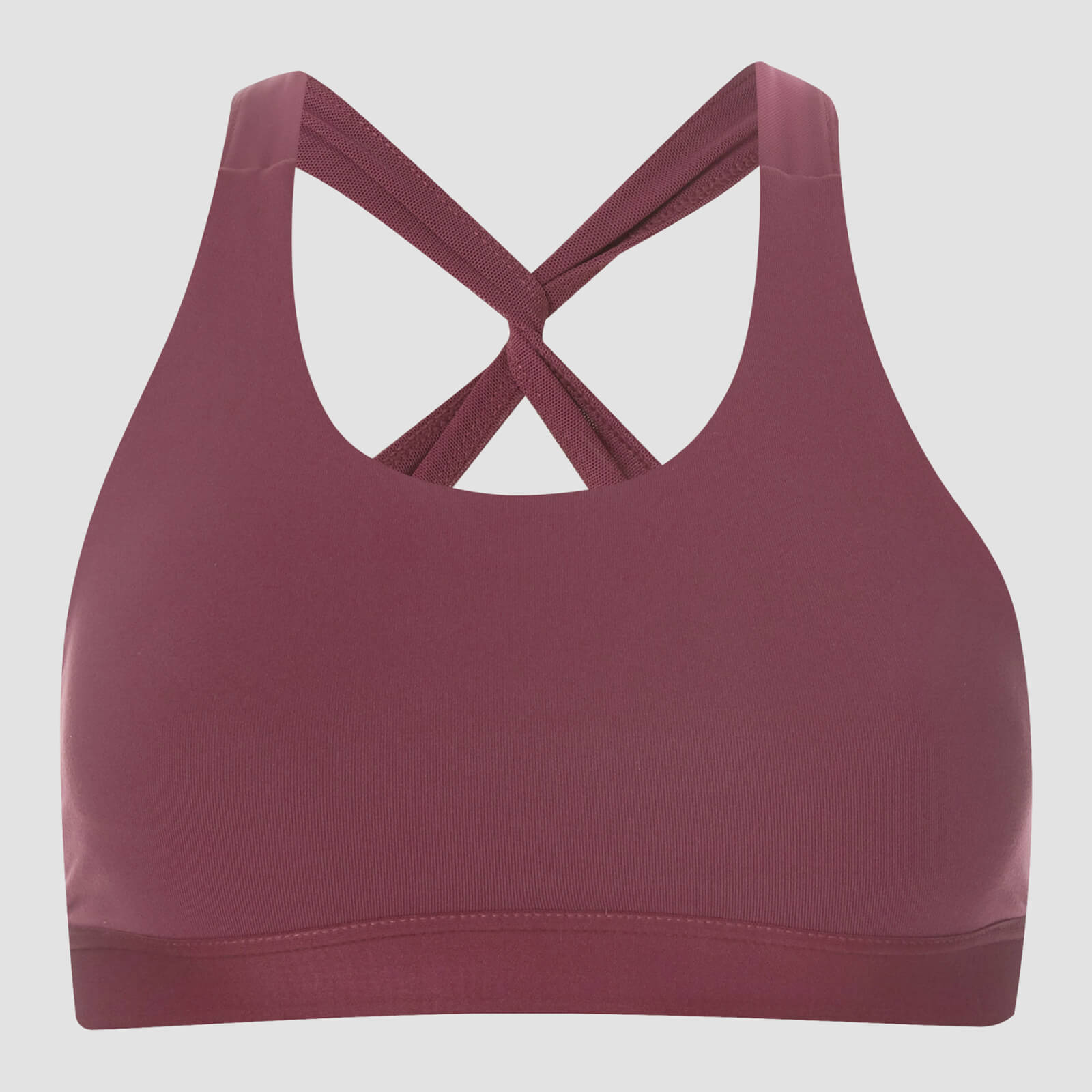breathable mesh sports bra