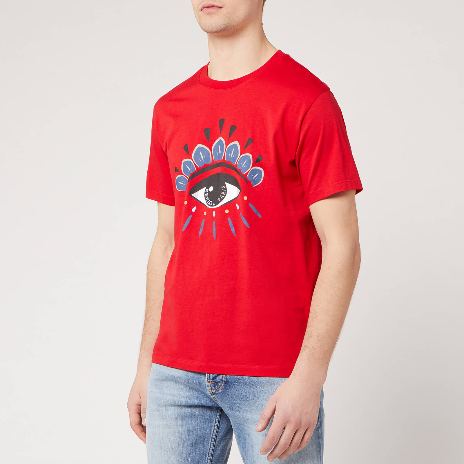 red kenzo t shirt mens