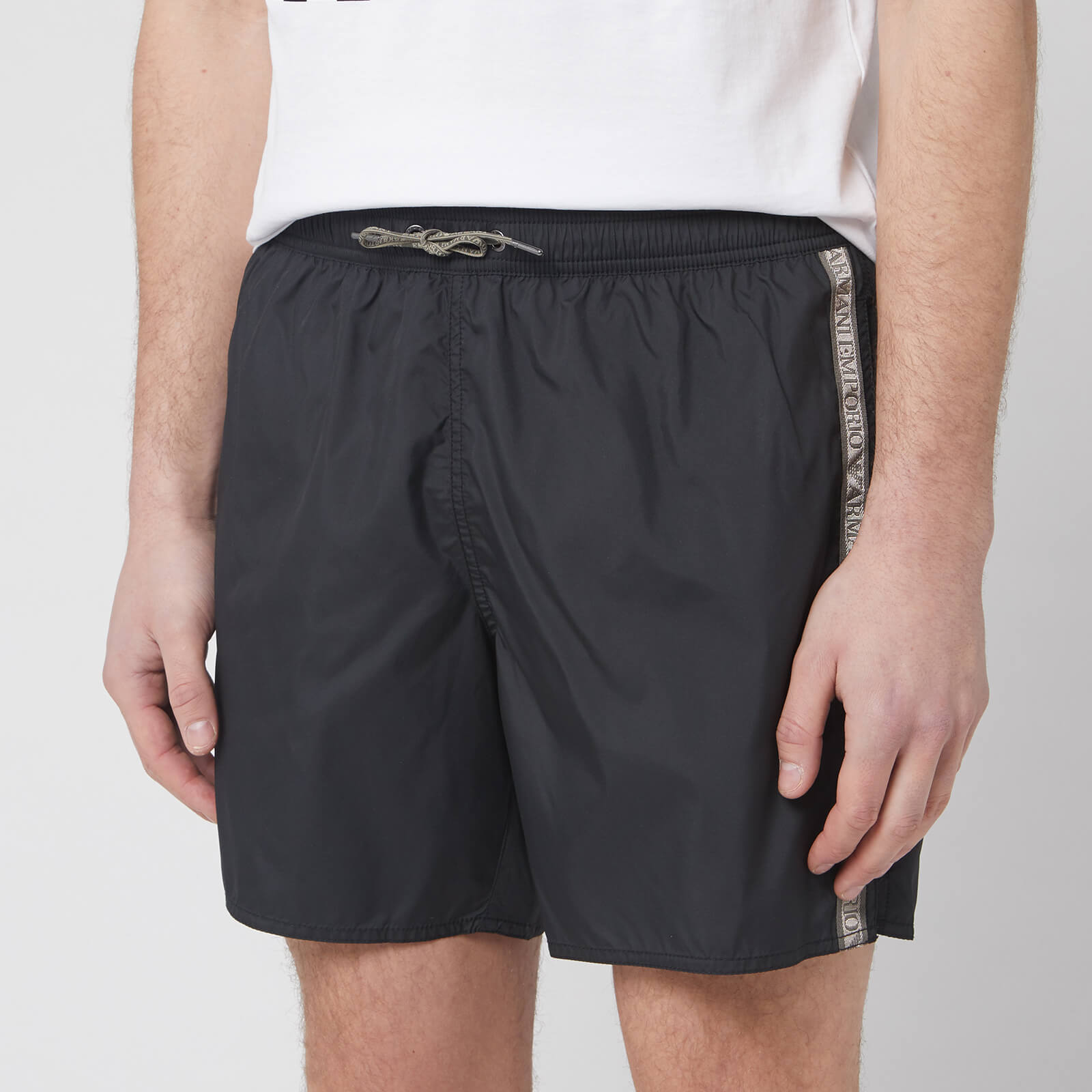 armani tape shorts