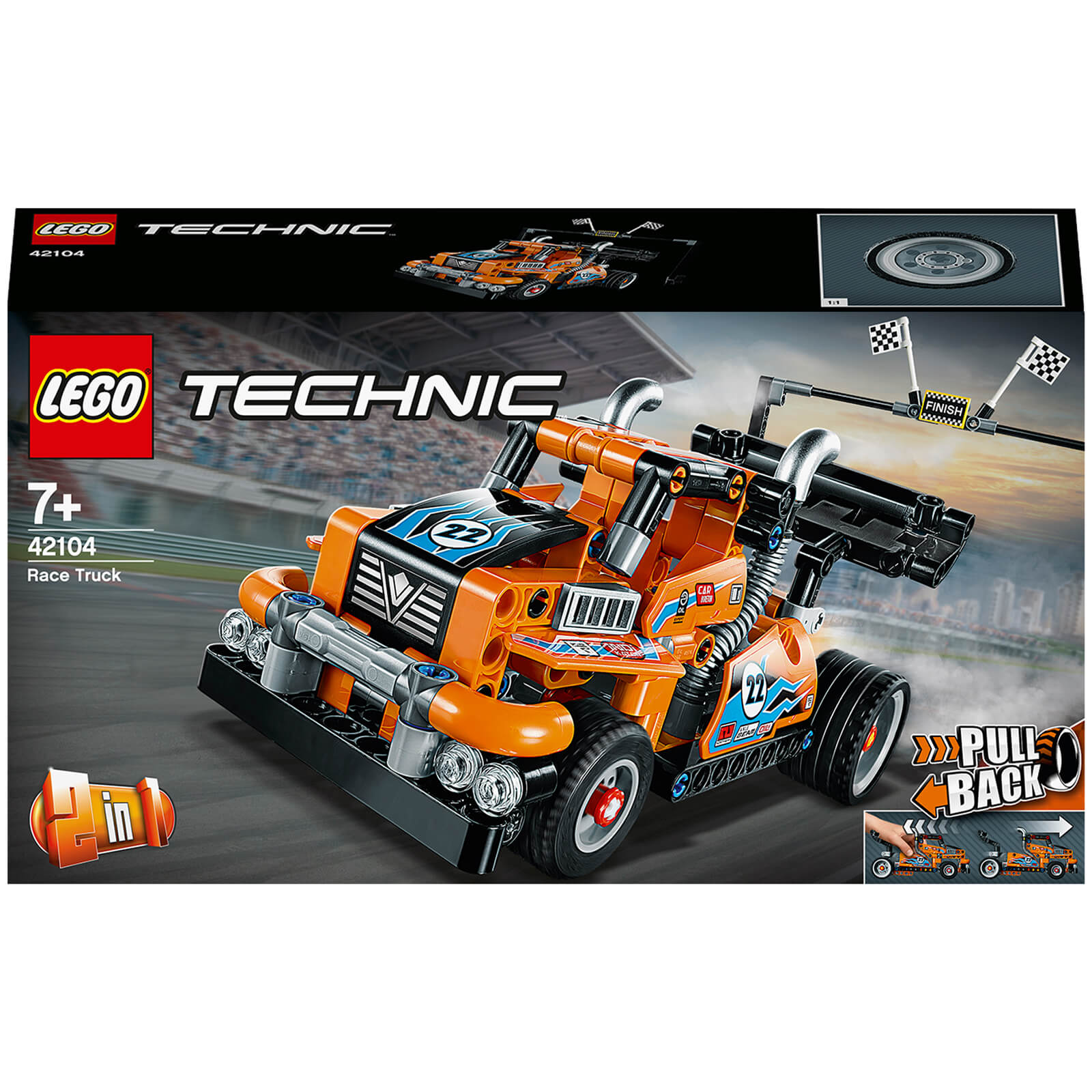 lego technic racing truck