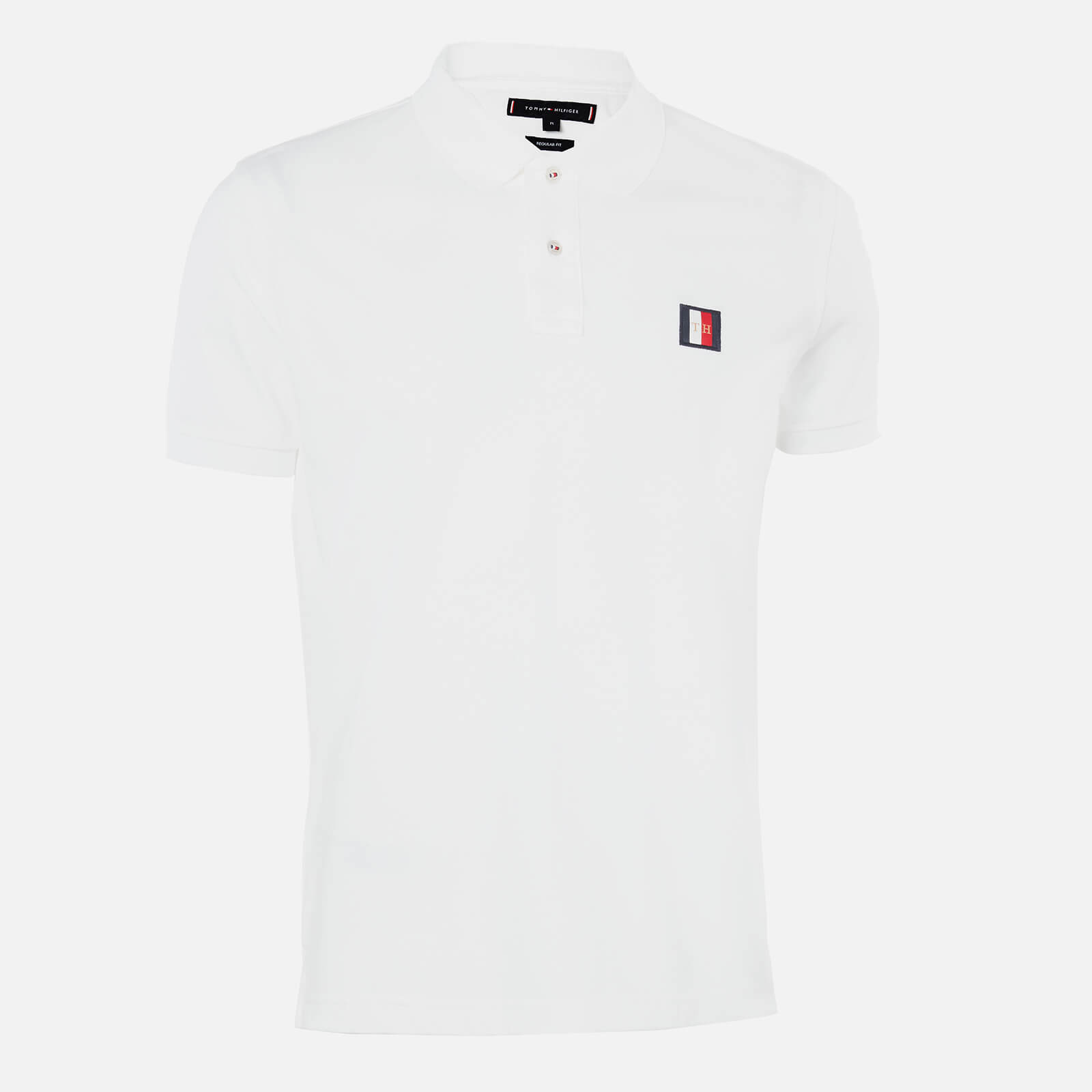 tommy hilfiger white polo t shirt