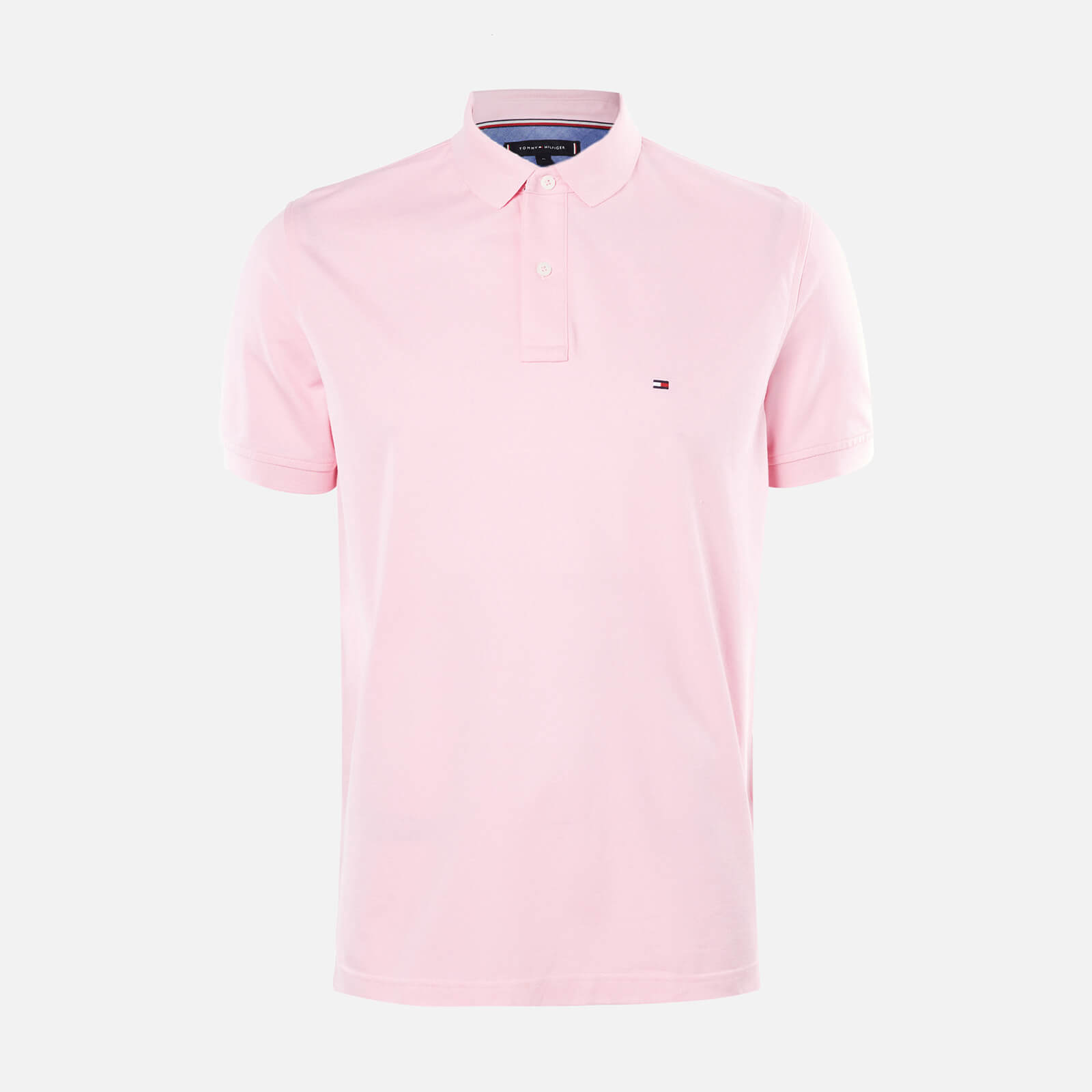 tommy hilfiger pink polo shirt