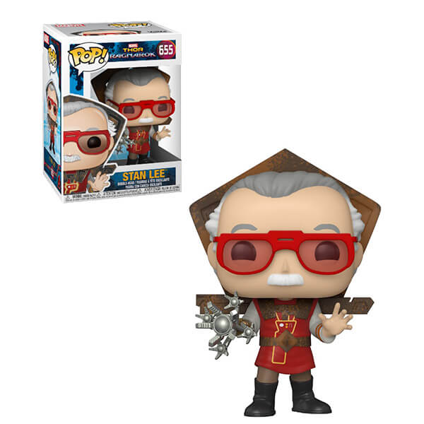 Marvel Stan Lee In Ragnarok Outfit Funko Pop Vinyl Pop In A Box Us